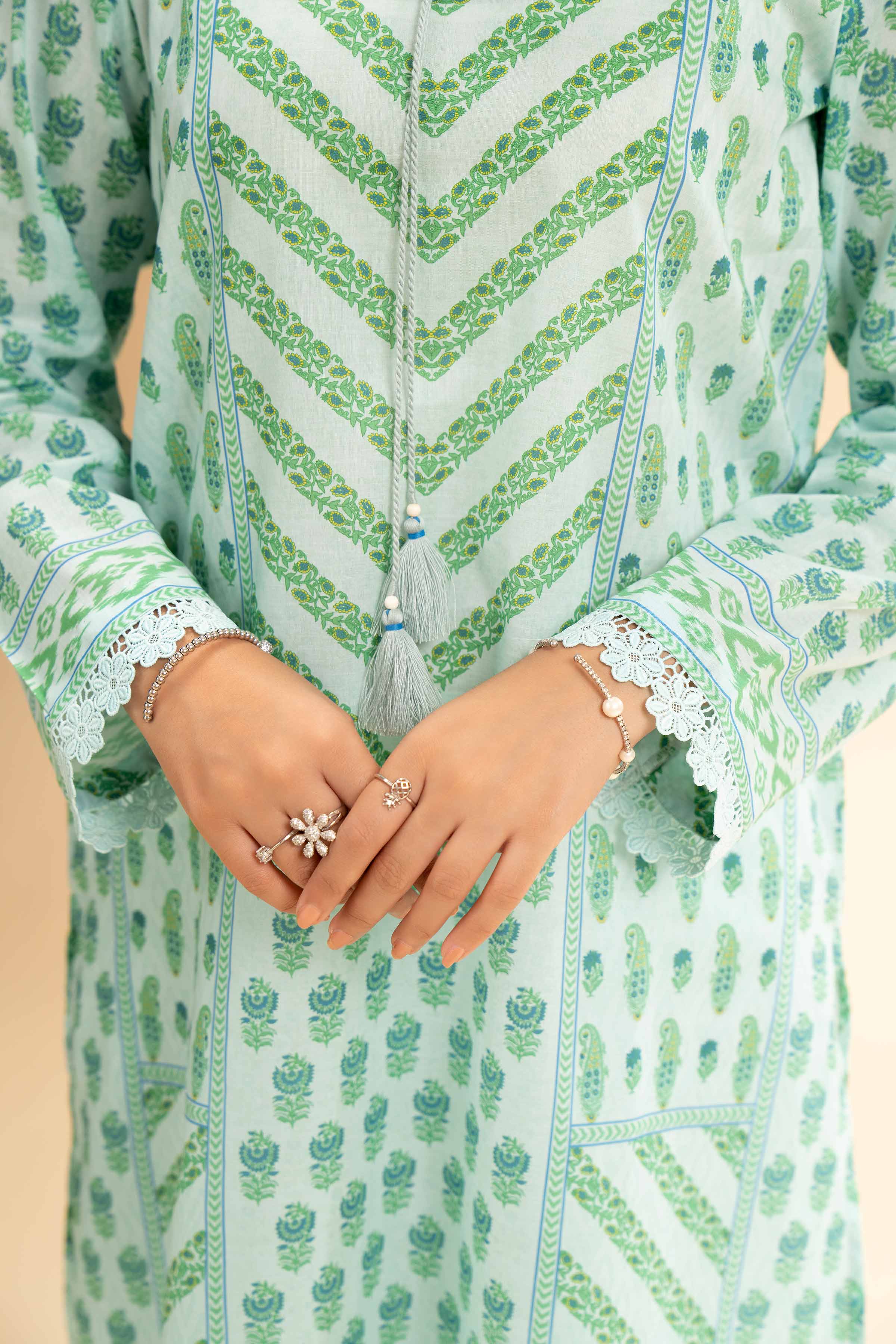 3 Piece - Digital Printed Suit - 42501592 for Women - Unstitched Collection | Nishat | Shop Online