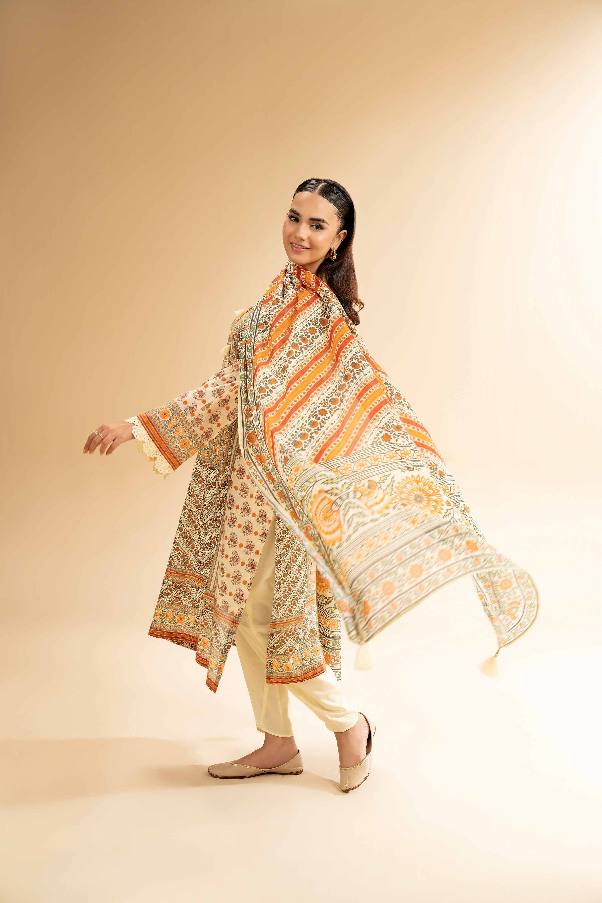 3 Piece - Digital Printed Suit - 42501594 for Women - Unstitched Collection | Nishat | Shop Online