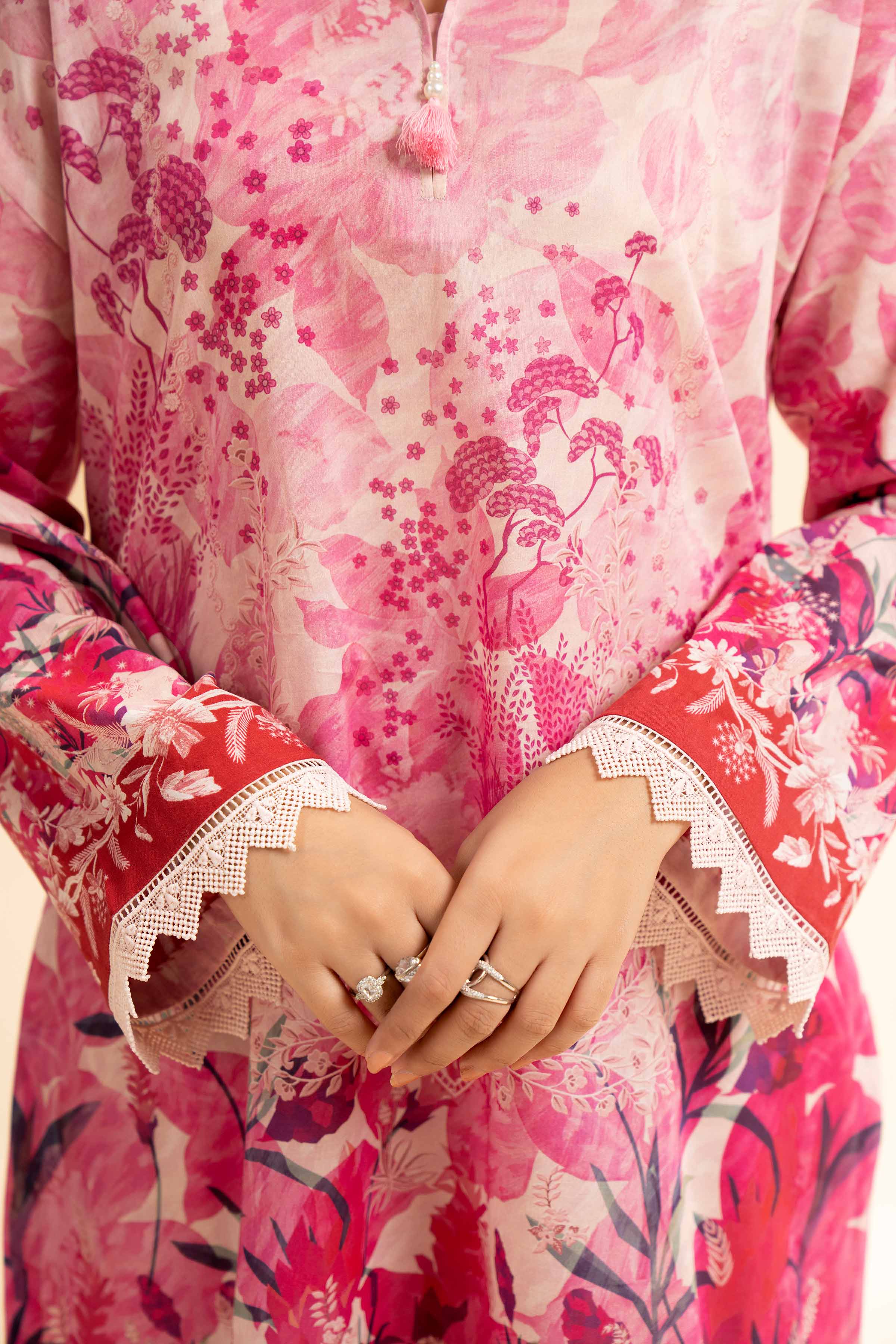 3 Piece - Digital Printed Suit - 42501598 for Women - Unstitched Collection | Nishat | Shop Online