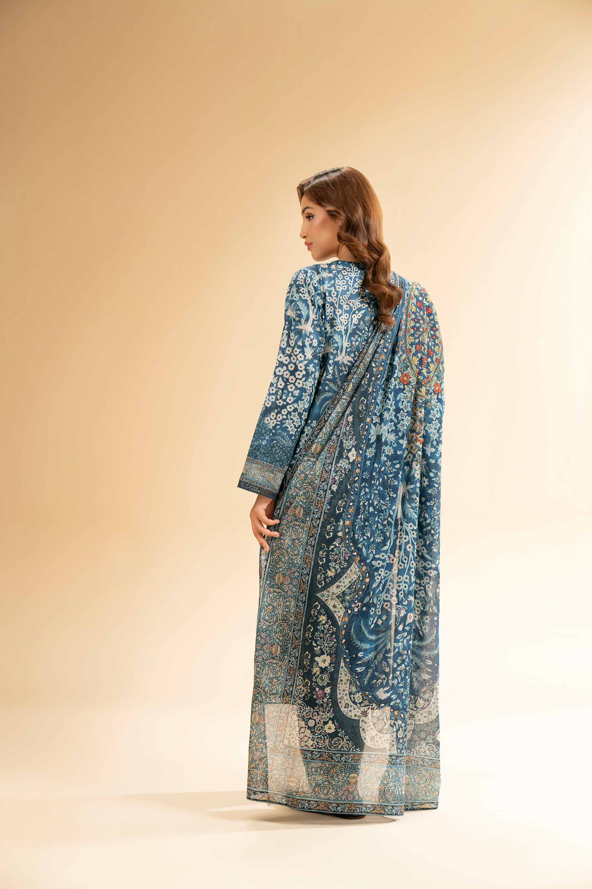 3 Piece - Digital Printed Suit - 42501602 for Women - Unstitched Collection | Nishat | Shop Online