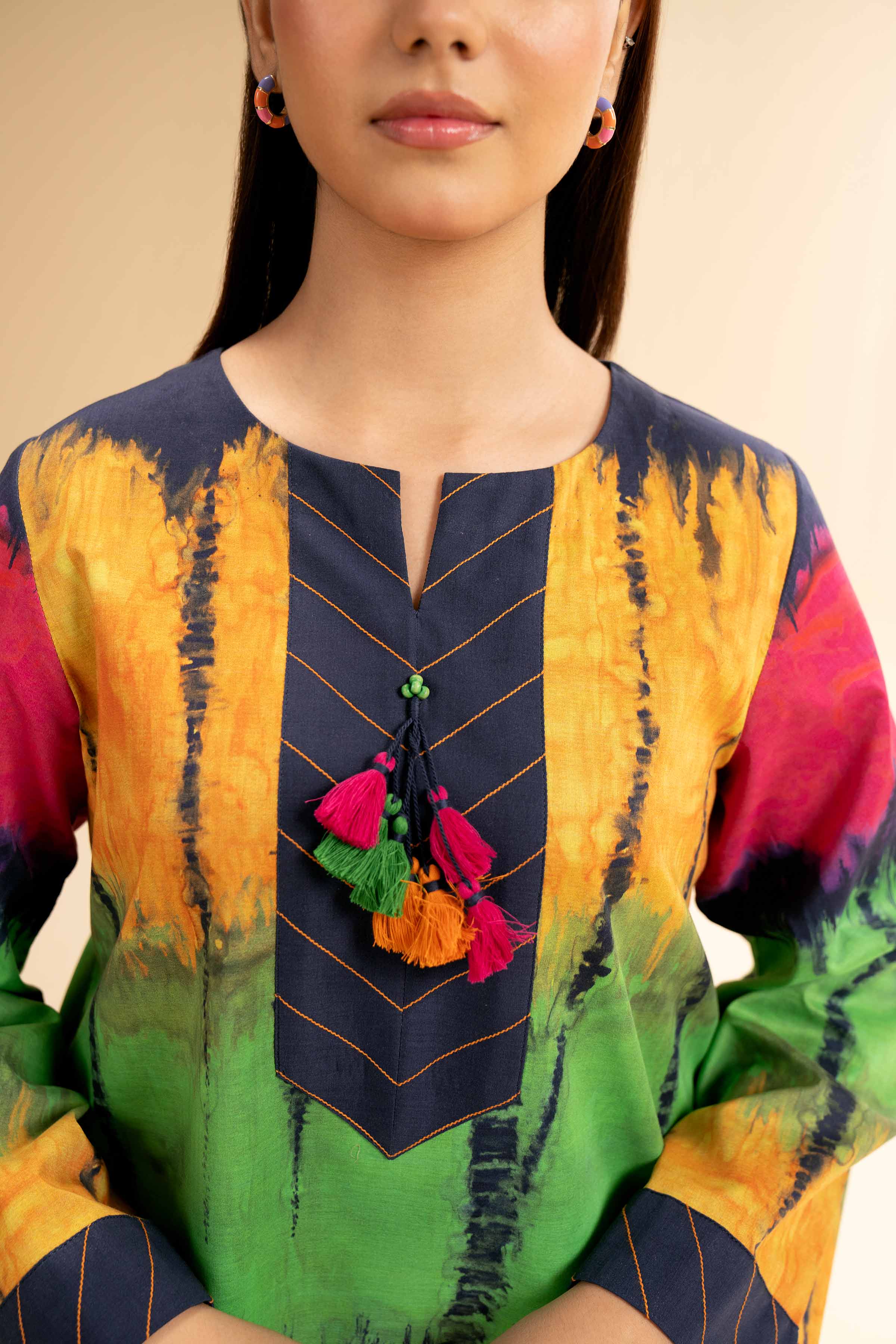 3 Piece - Digital Printed Suit - 42501604 for Women - Unstitched Collection | Nishat | Shop Online