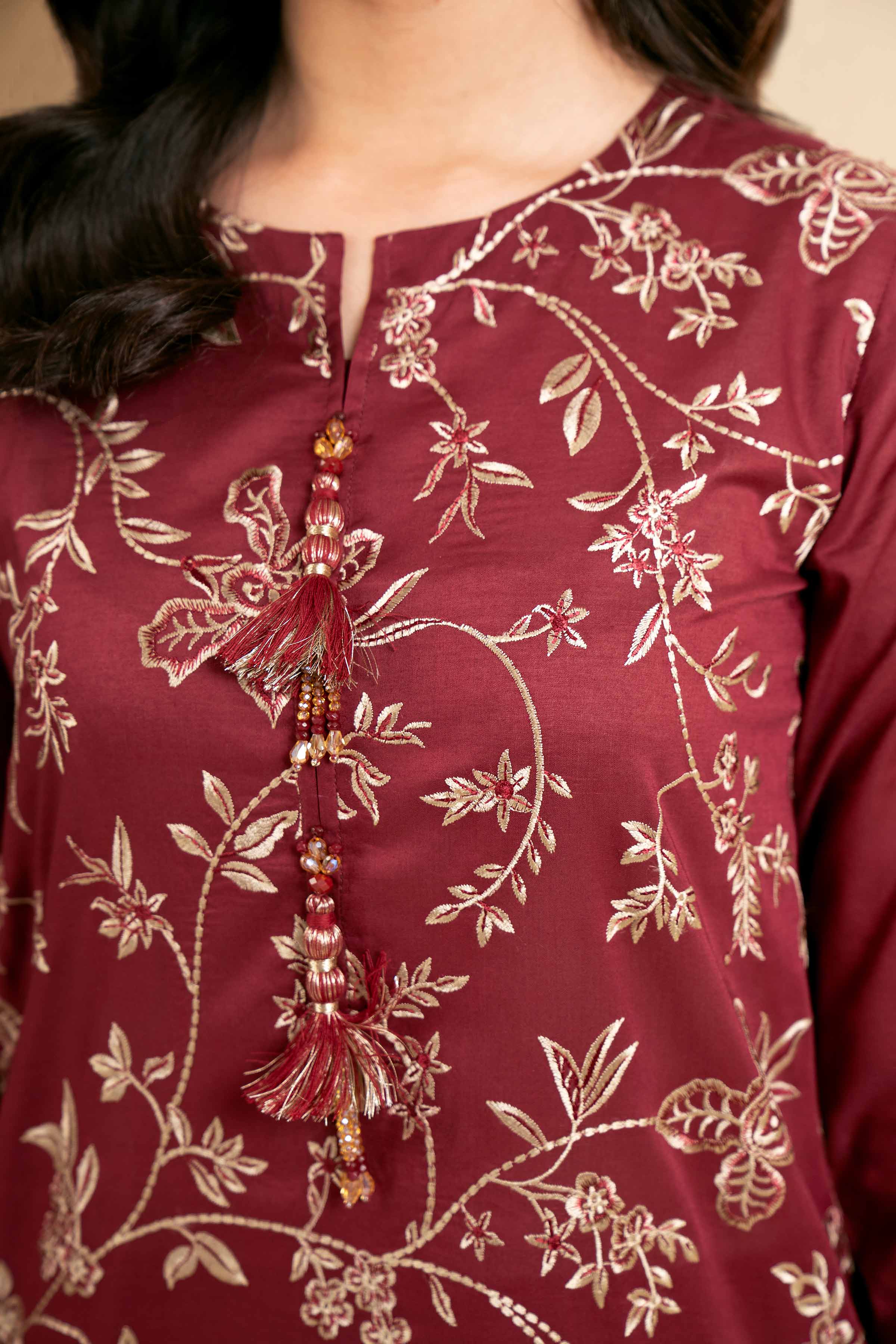 3 Piece - Digital Printed Embroidered Suit - 42501612 for Women - Unstitched Collection | Nishat | Shop Online
