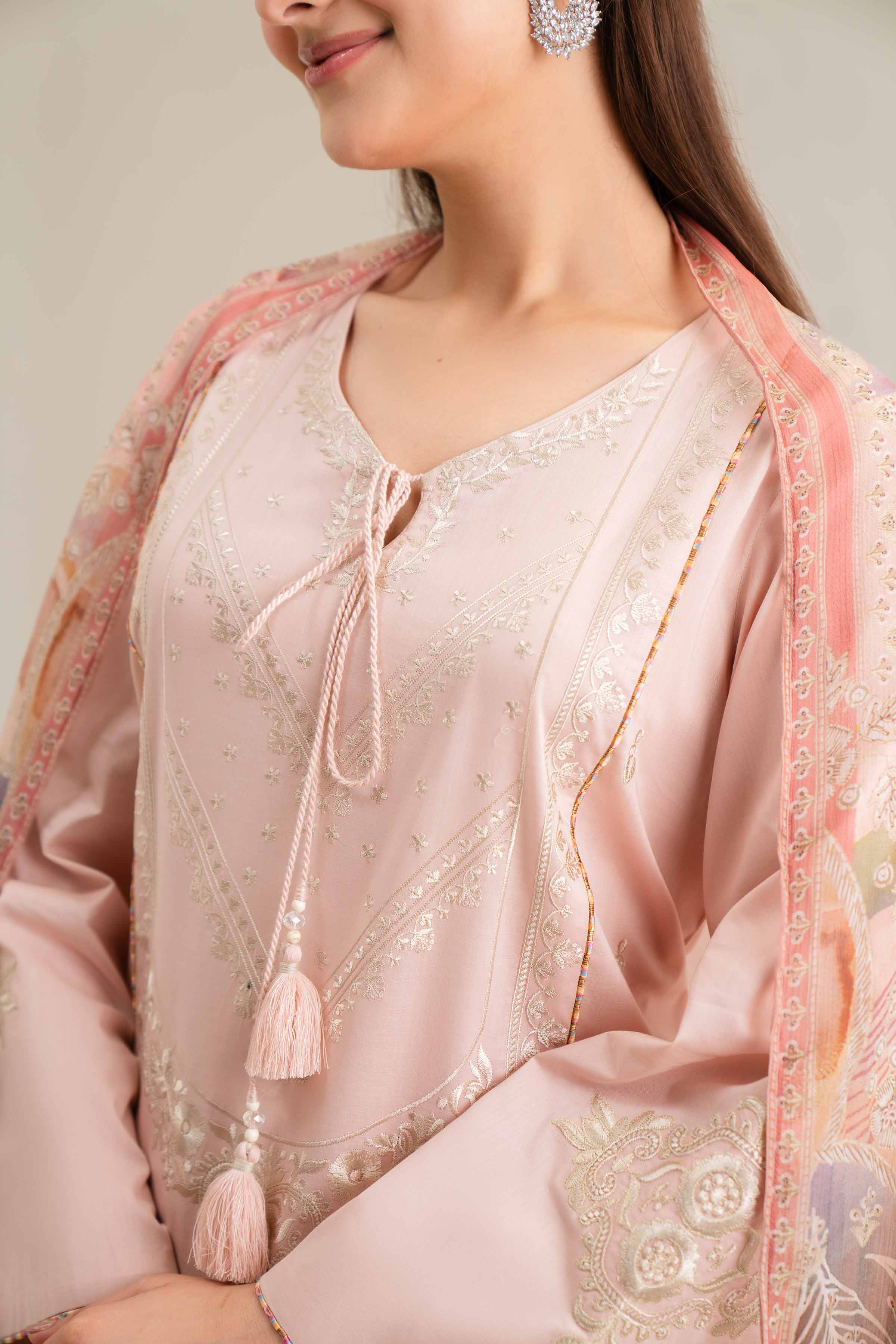 3 Piece - Digital Printed Embroidered Suit - 42501615 for Women - Unstitched Collection | Nishat | Shop Online