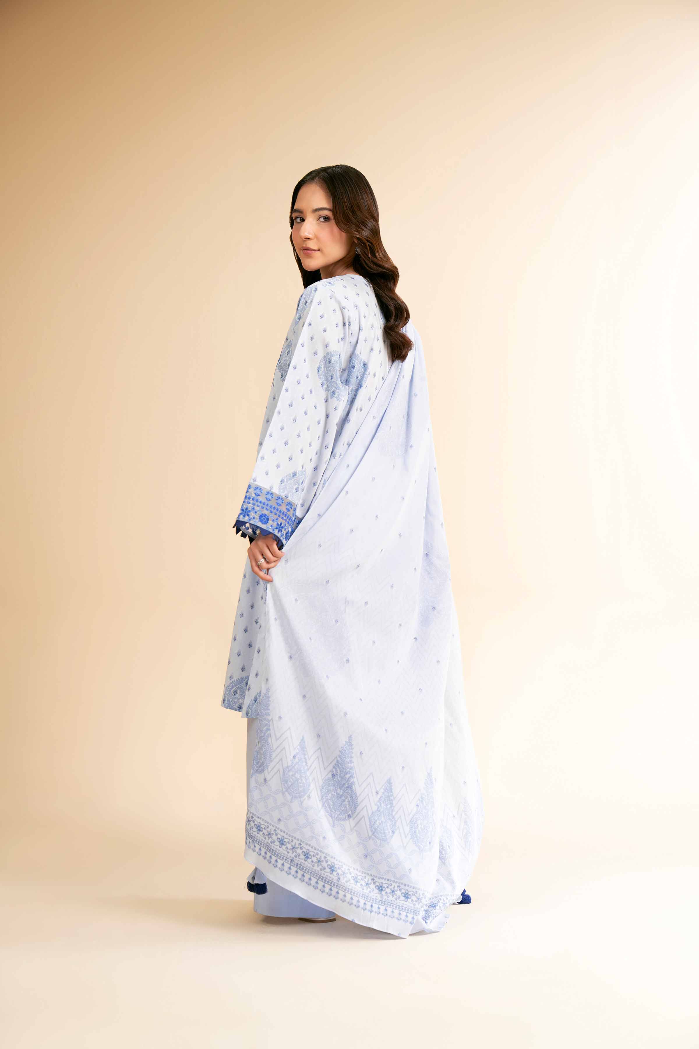 3 Piece - Digital Printed Embroidered Suit - 42501633 for Women - Unstitched Collection | Nishat | Shop Online