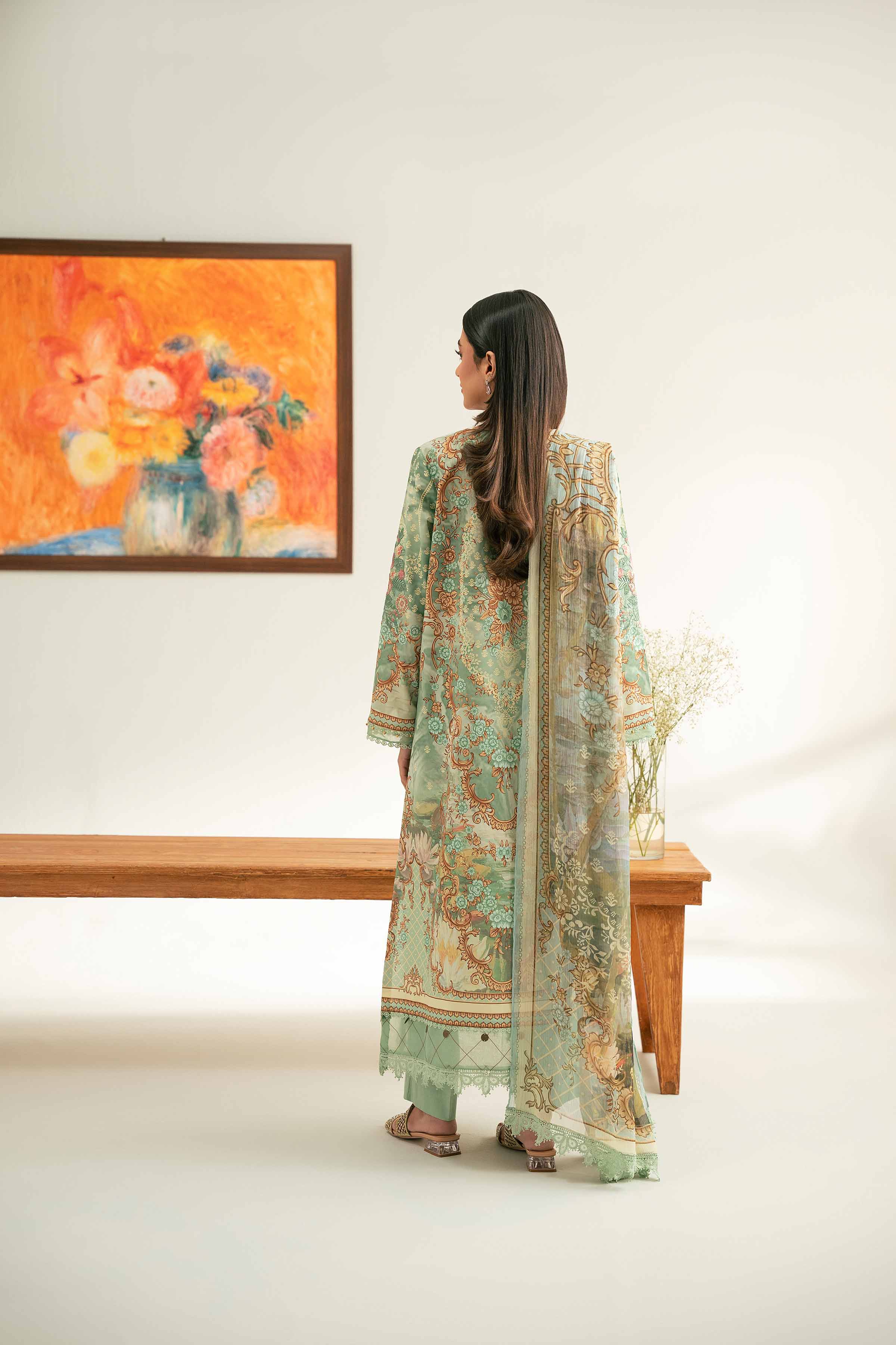 3 Piece - Digital Printed Embroidered Suit - 42501641 for Women - Unstitched Collection | Nishat | Shop Online