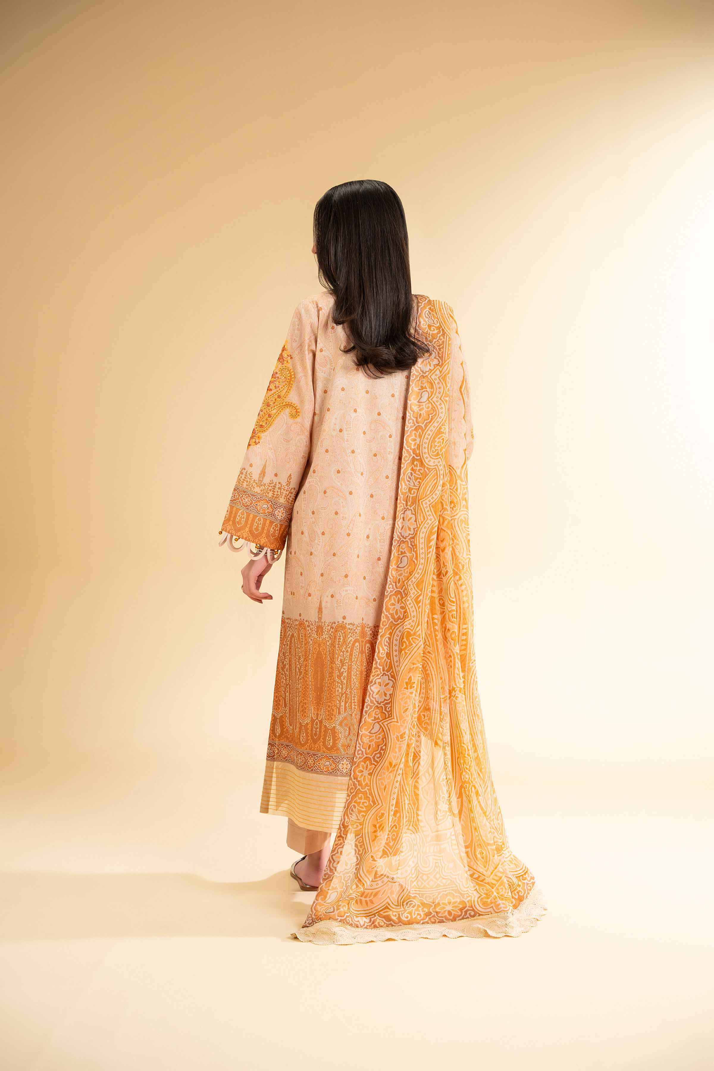 3 Piece - Digital Printed Embroidered Suit - 42501644 for Women - Unstitched Collection | Nishat | Shop Online