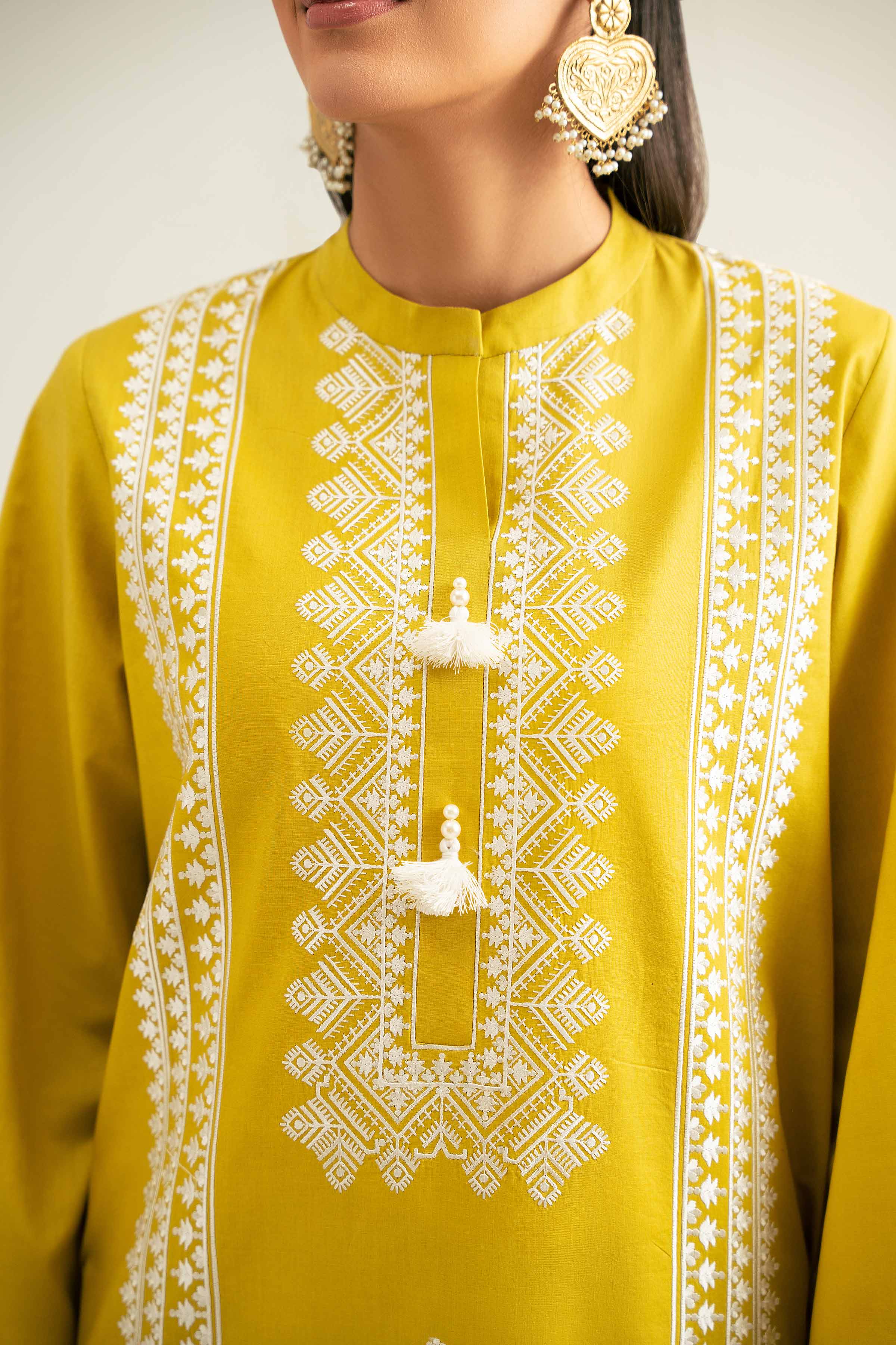 3 Piece - Printed Embroidered Suit - 42501649 for Women - Unstitched Collection | Nishat | Shop Online