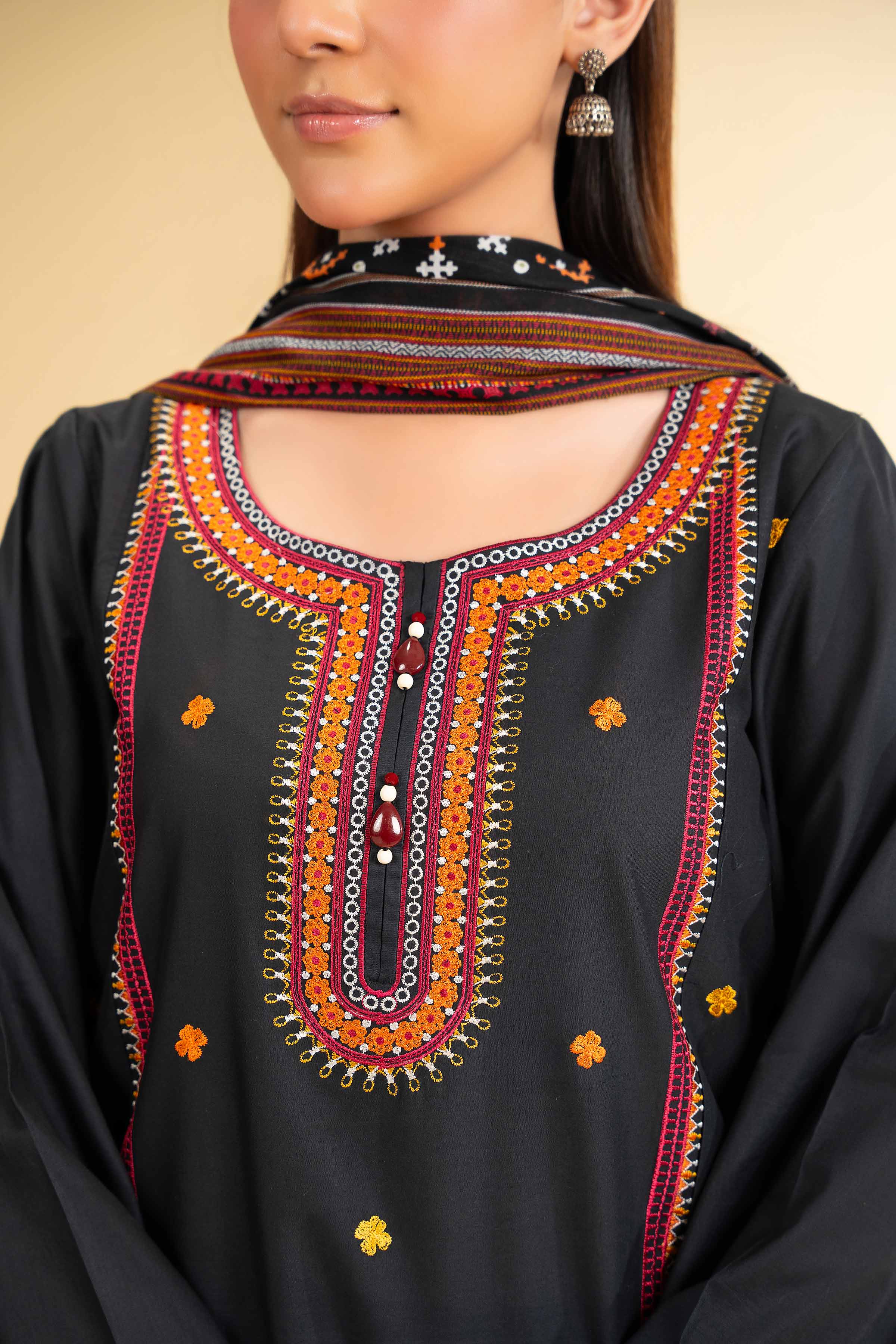 3 Piece - Printed Embroidered Suit - 42501651 for Women - Unstitched Collection | Nishat | Shop Online