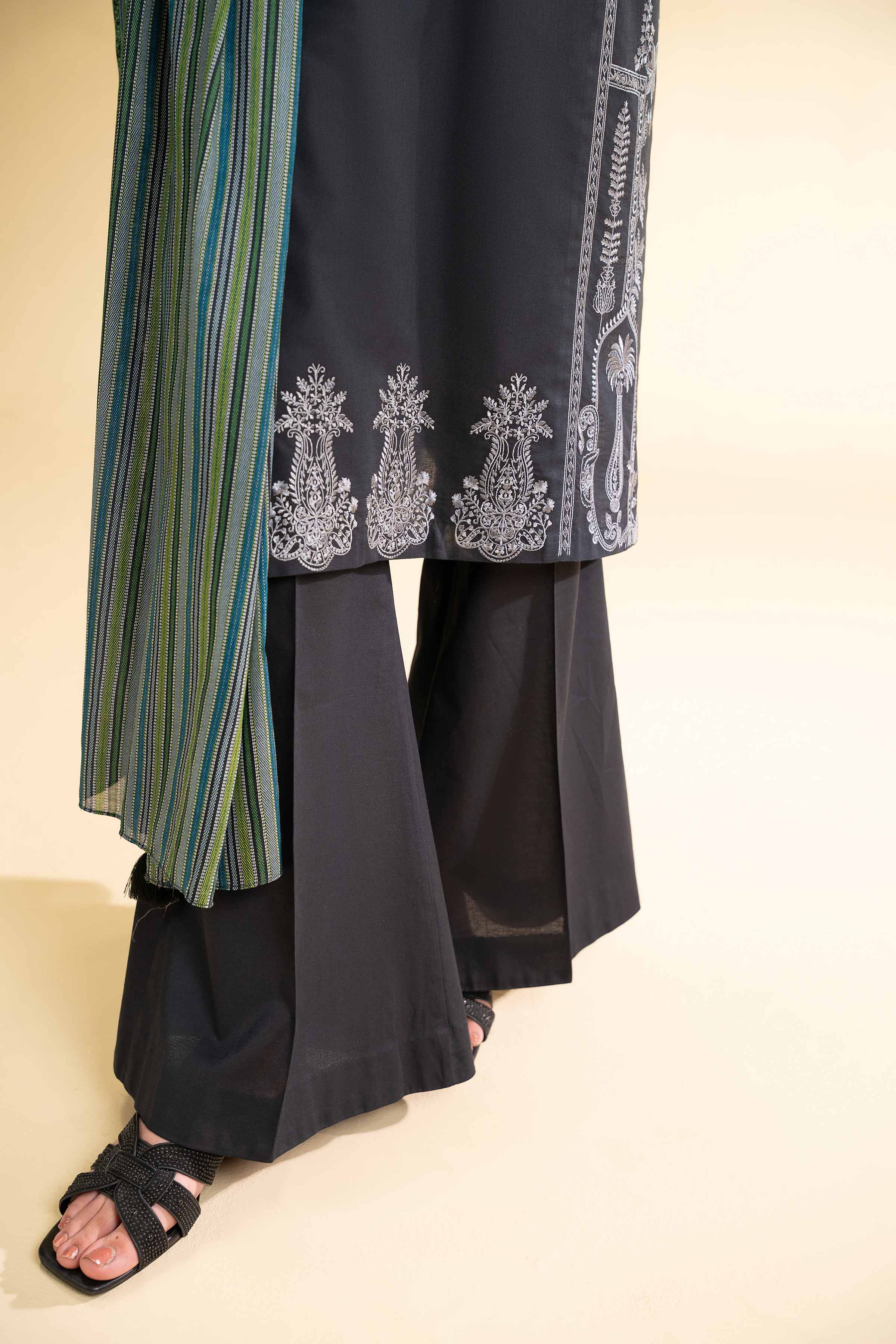 3 Piece - Printed Embroidered Suit - 42501652 for Women - Unstitched Collection | Nishat | Shop Online