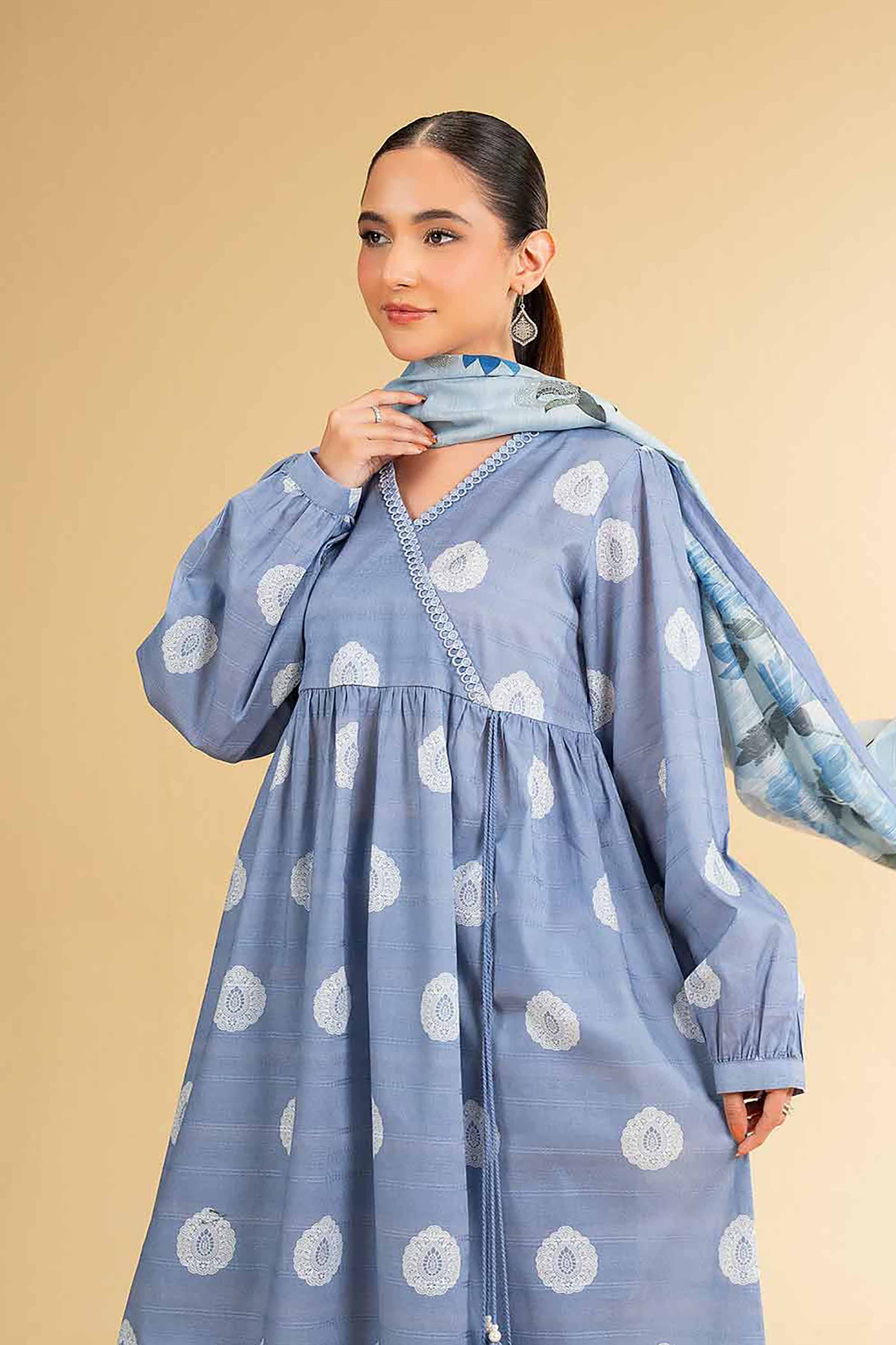 3 Piece - Digital Printed Suit - 42501669 for Women - Unstitched Collection | Nishat | Shop Online
