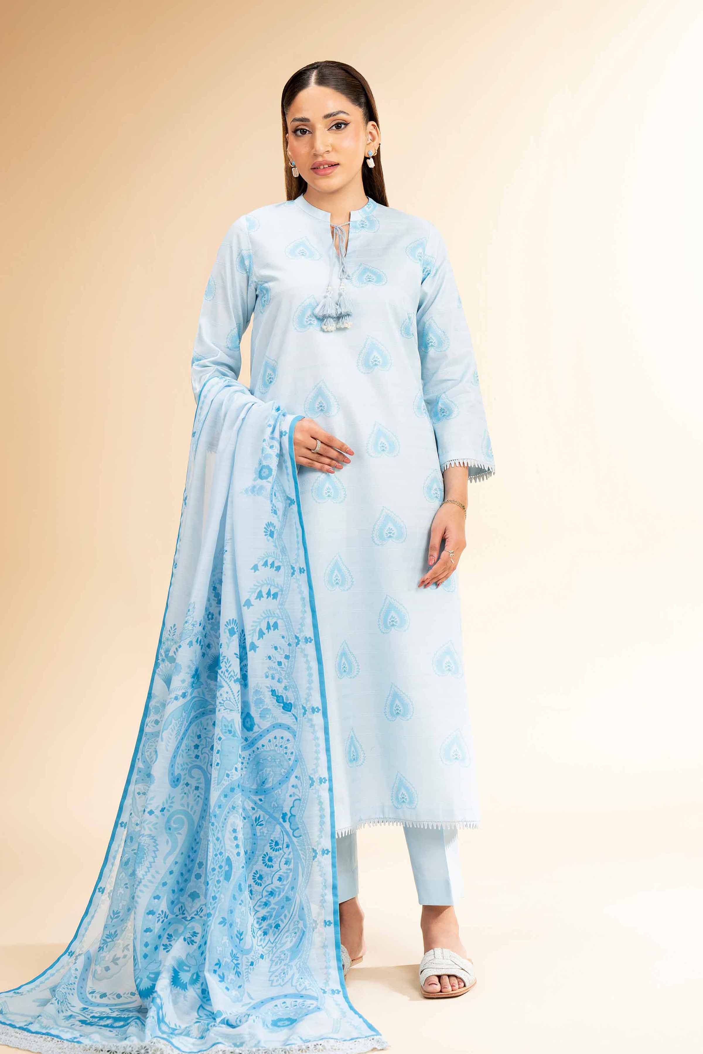 3 Piece - Digital Printed Suit - 42501676 for Women - Unstitched Collection | Nishat | Shop Online