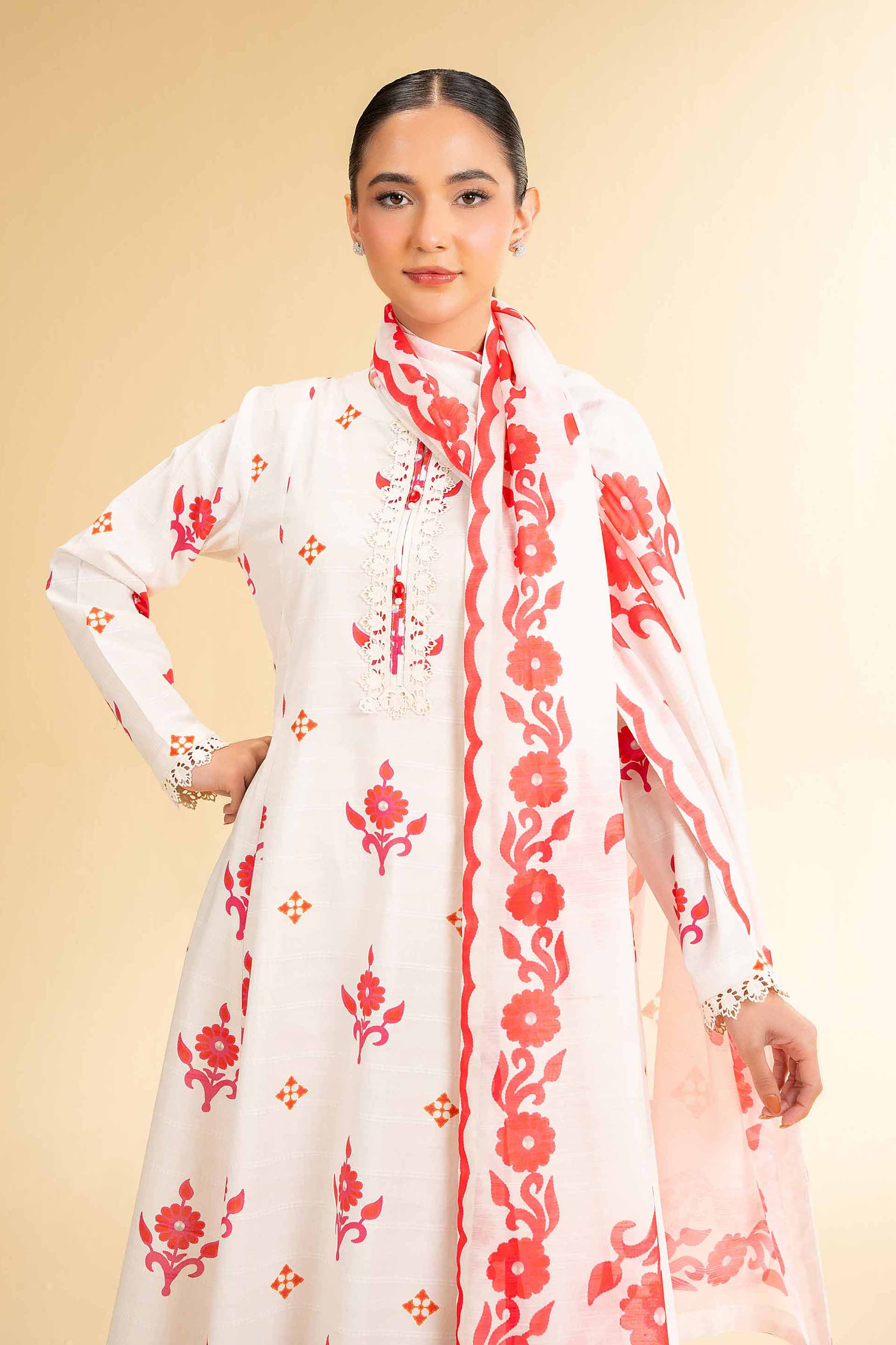 3 Piece - Digital Printed Suit - 42501678 for Women - Unstitched Collection | Nishat | Shop Online