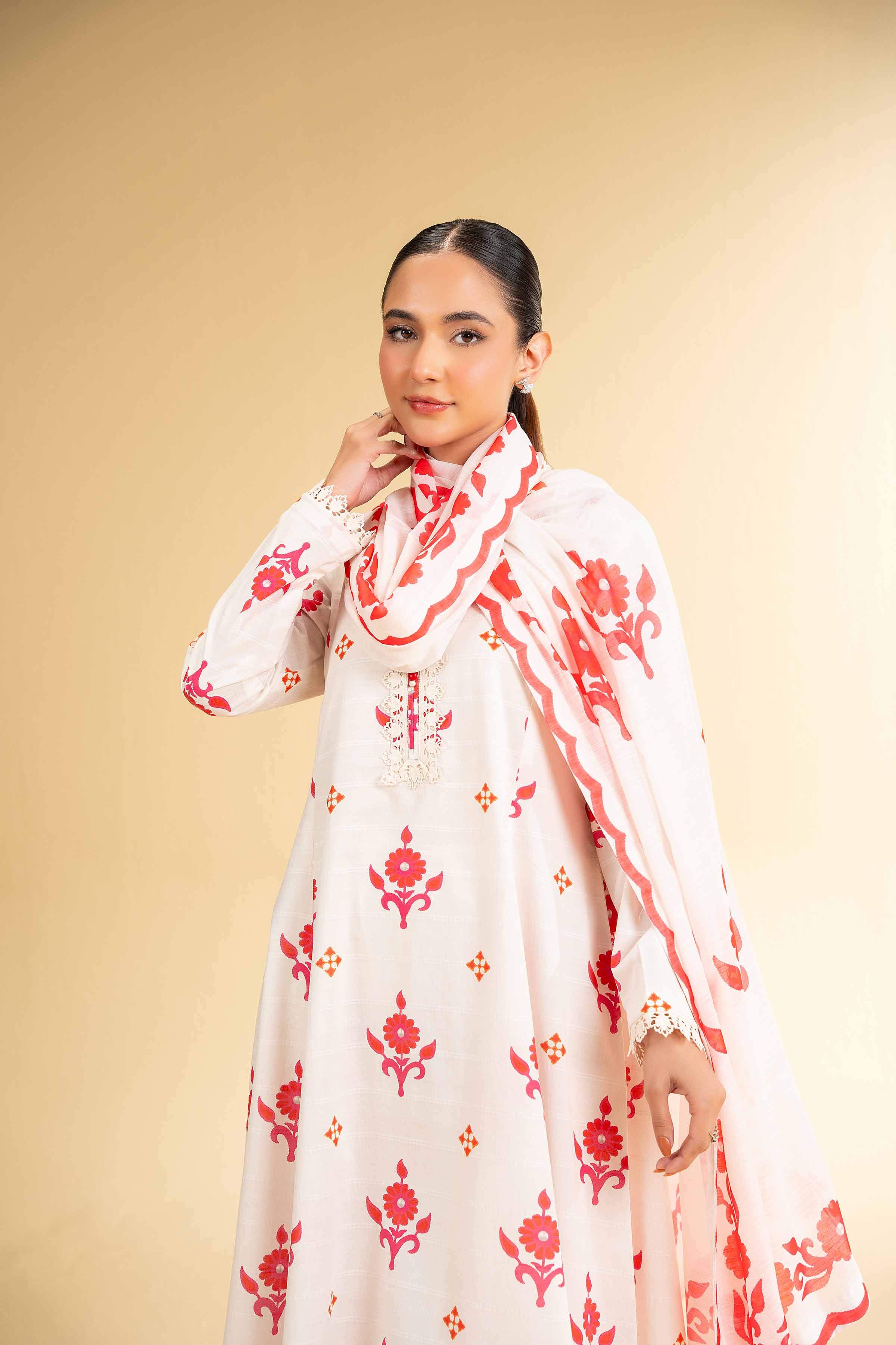 3 Piece - Digital Printed Suit - 42501678 for Women - Unstitched Collection | Nishat | Shop Online