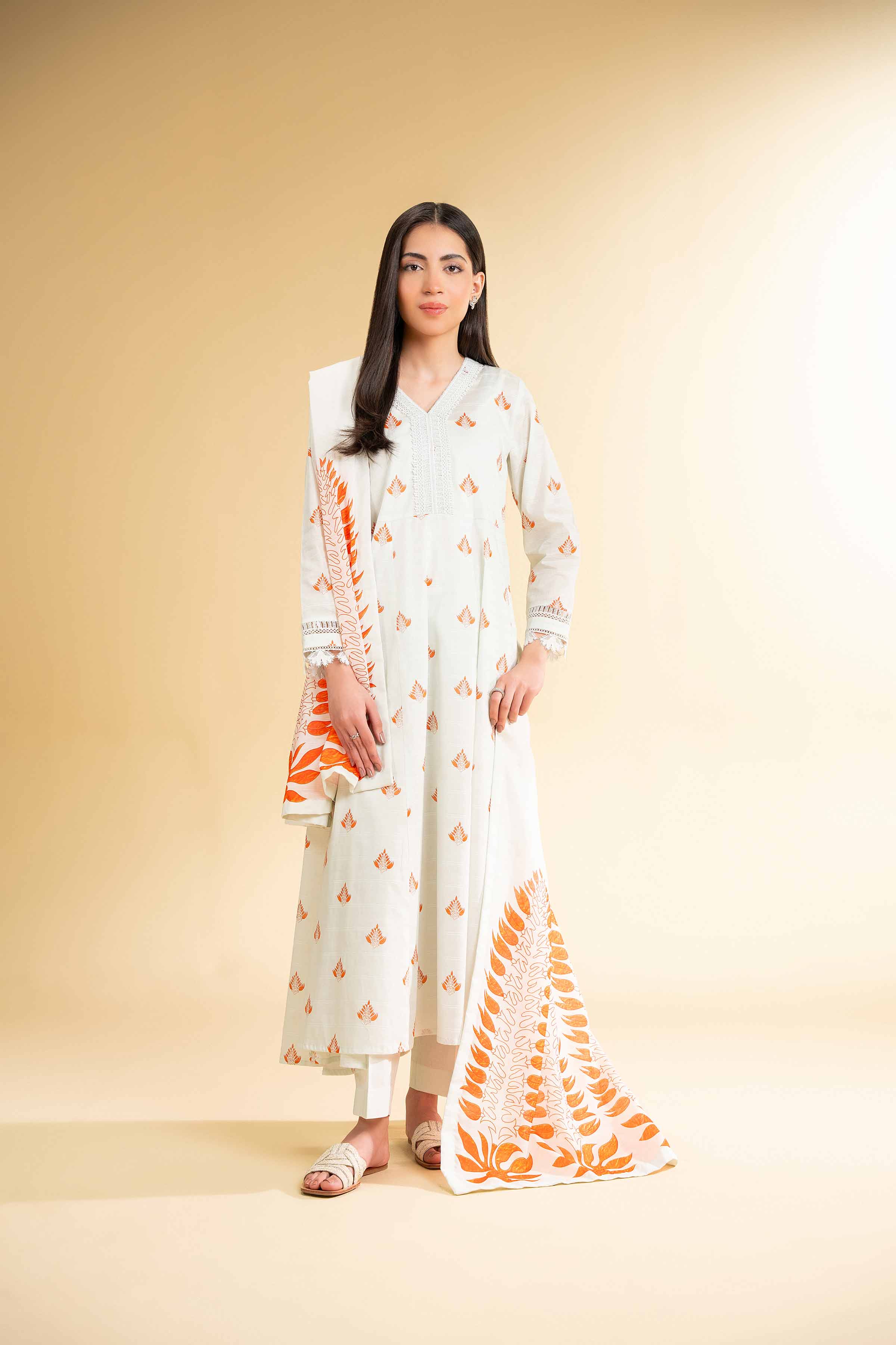 3 Piece - Digital Printed Suit - 42501679 for Women - Unstitched Collection | Nishat | Shop Online