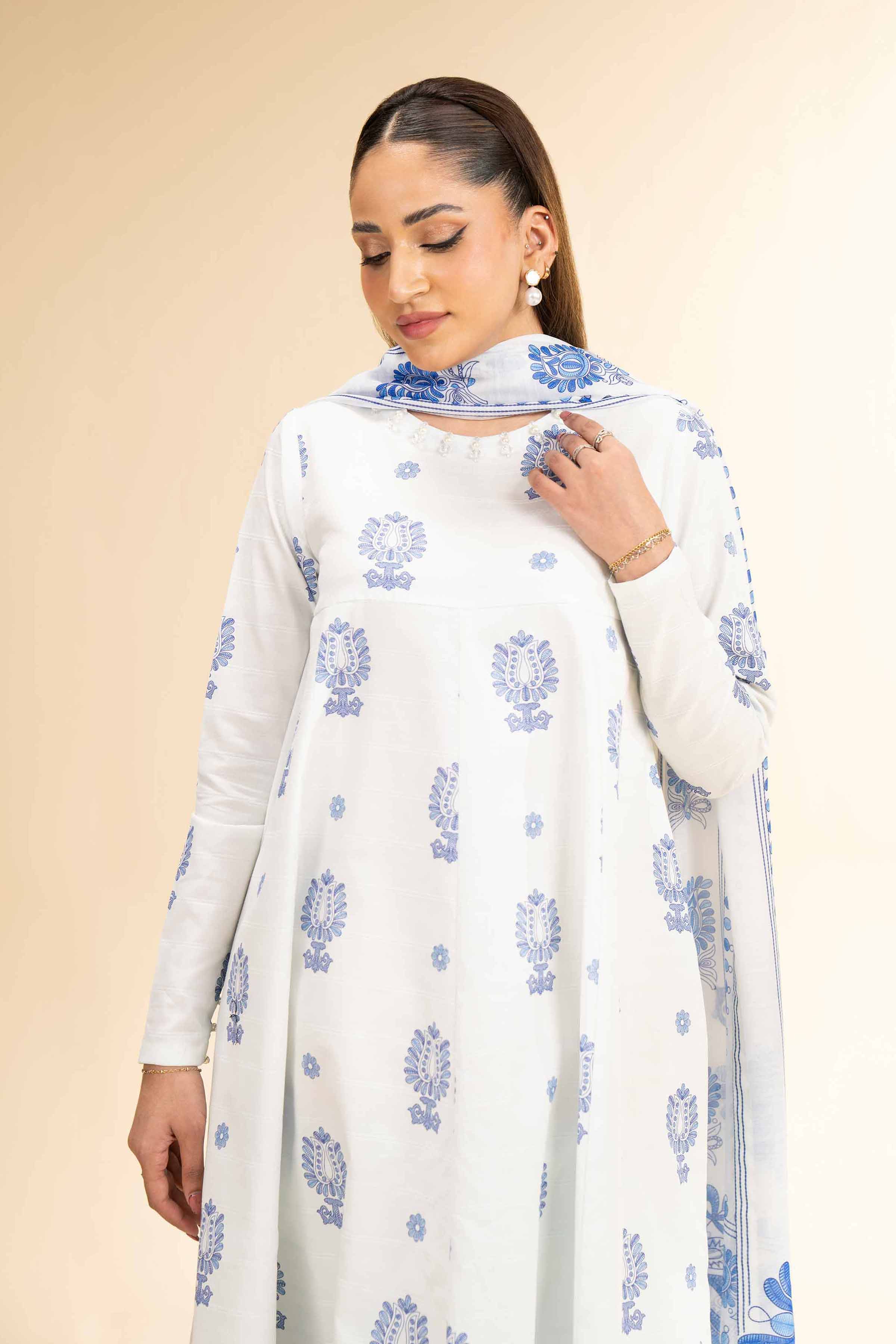 3 Piece - Digital Printed Suit - 42501681 for Women - Unstitched Collection | Nishat | Shop Online