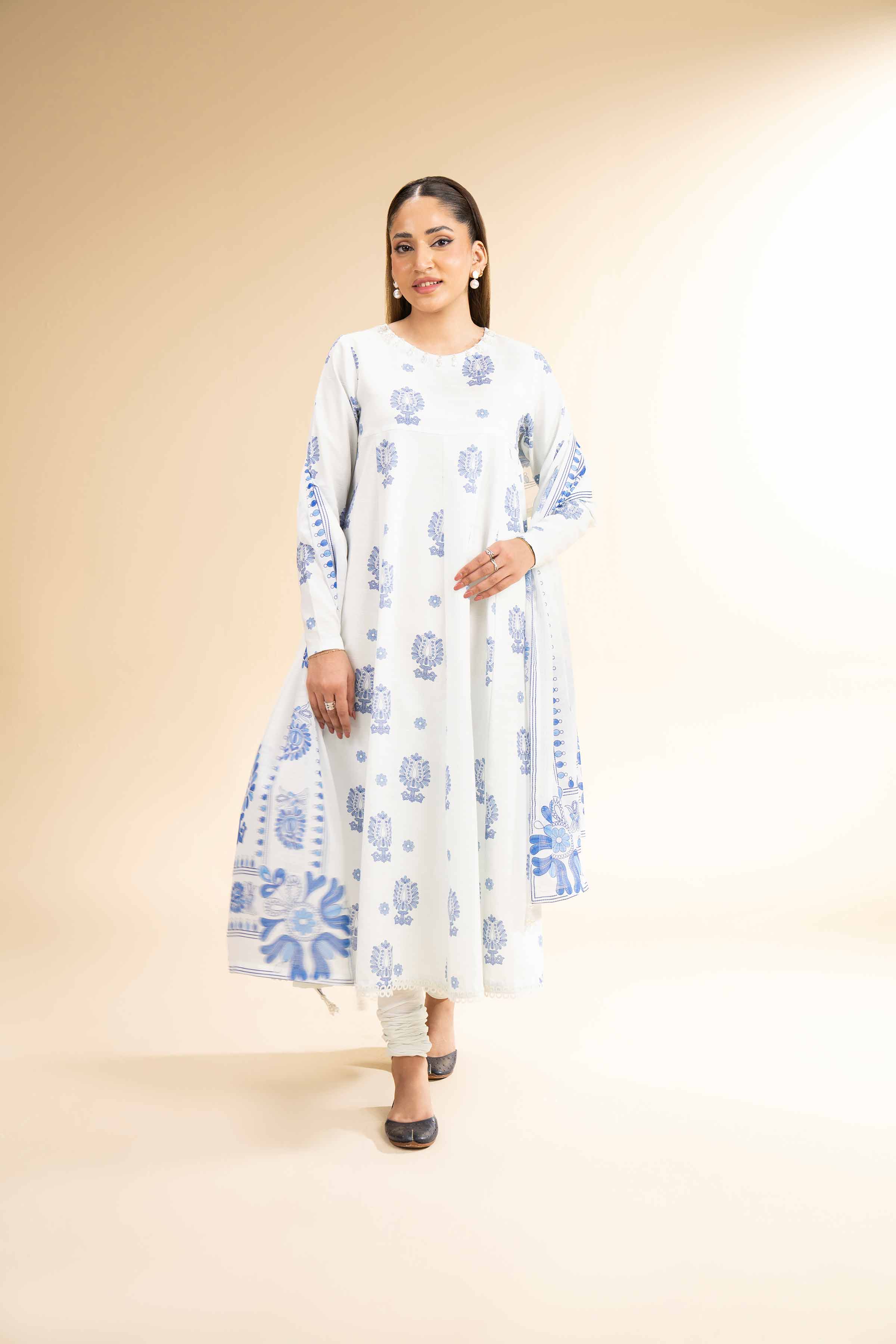 3 Piece - Digital Printed Suit - 42501681 for Women - Unstitched Collection | Nishat | Shop Online