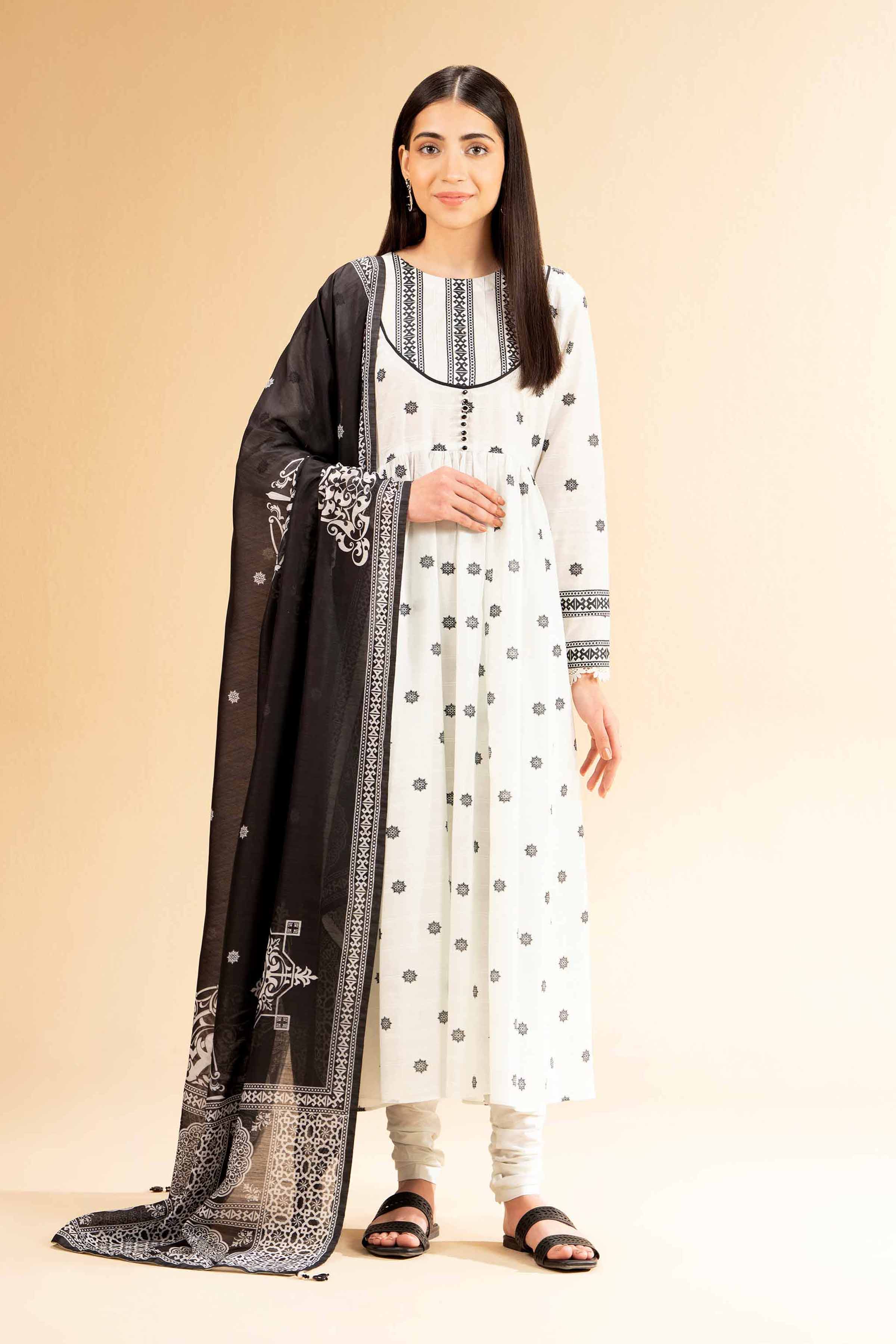3 Piece - Digital Printed Suit - 42501682 for Women - Unstitched Collection | Nishat | Shop Online