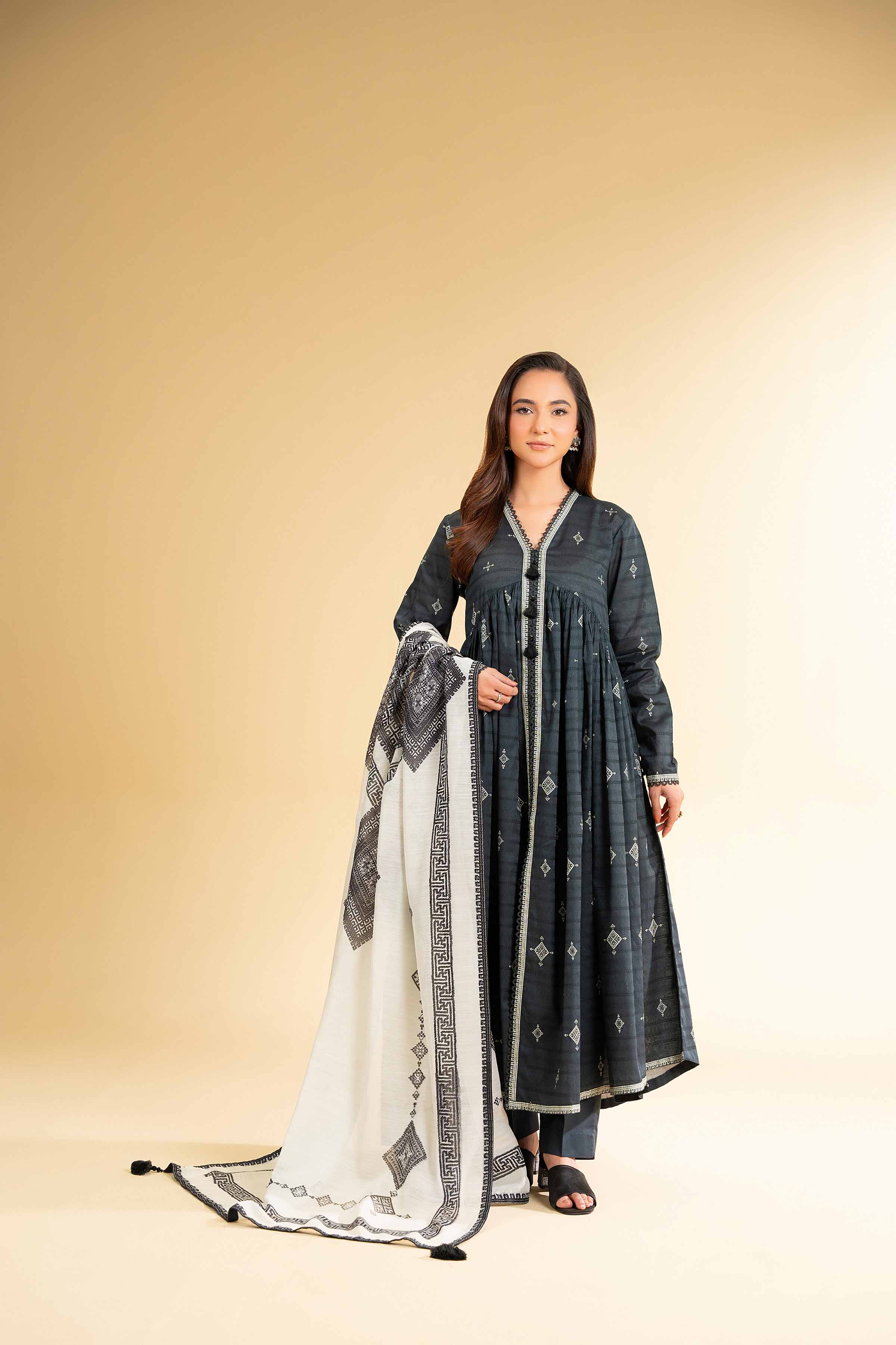 3 Piece - Digital Printed Suit - 42501683 for Women - Unstitched Collection | Nishat | Shop Online