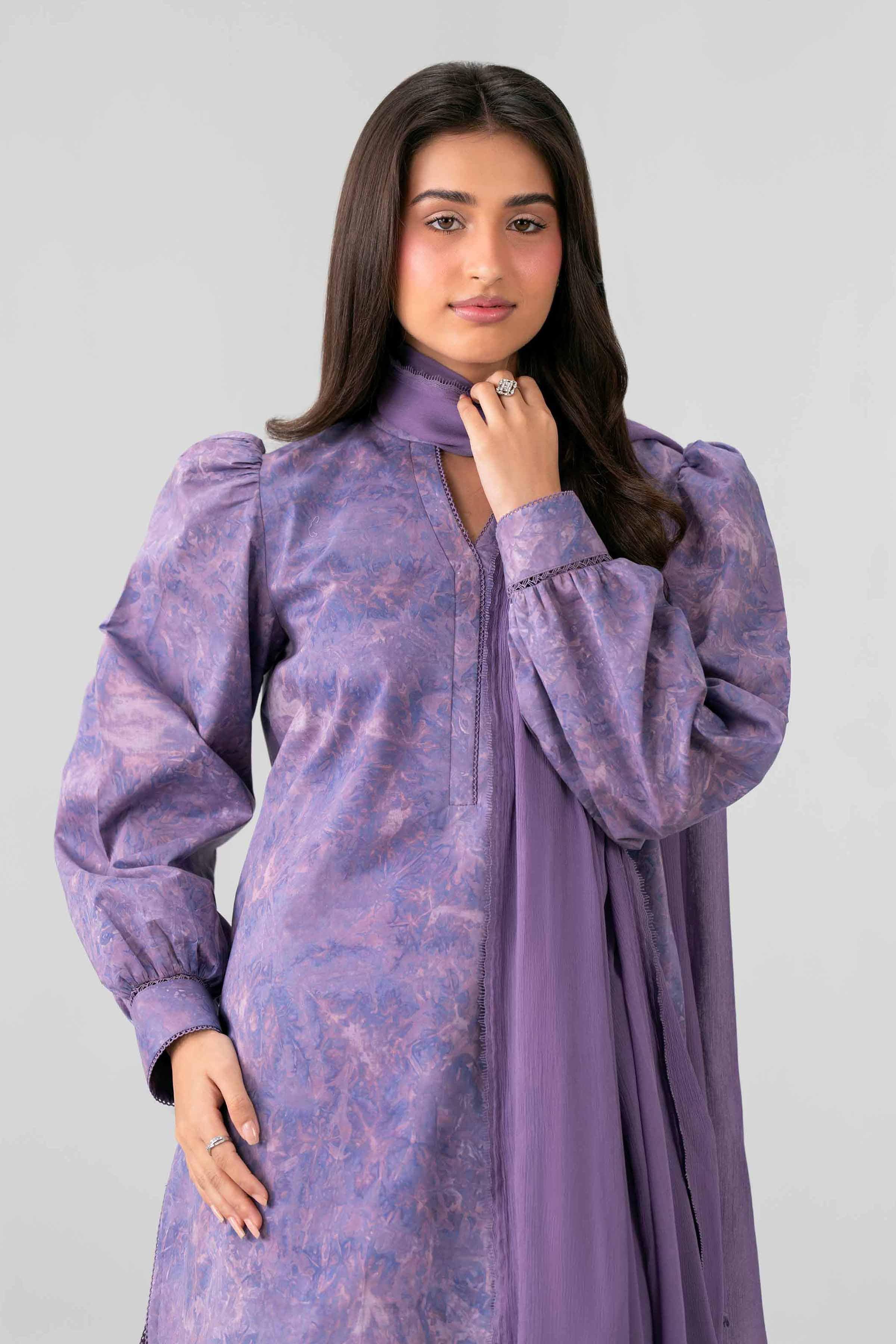 3 Piece - Dyed Suit - 42501684-1 for Women - Unstitched Collection | Nishat | Shop Online