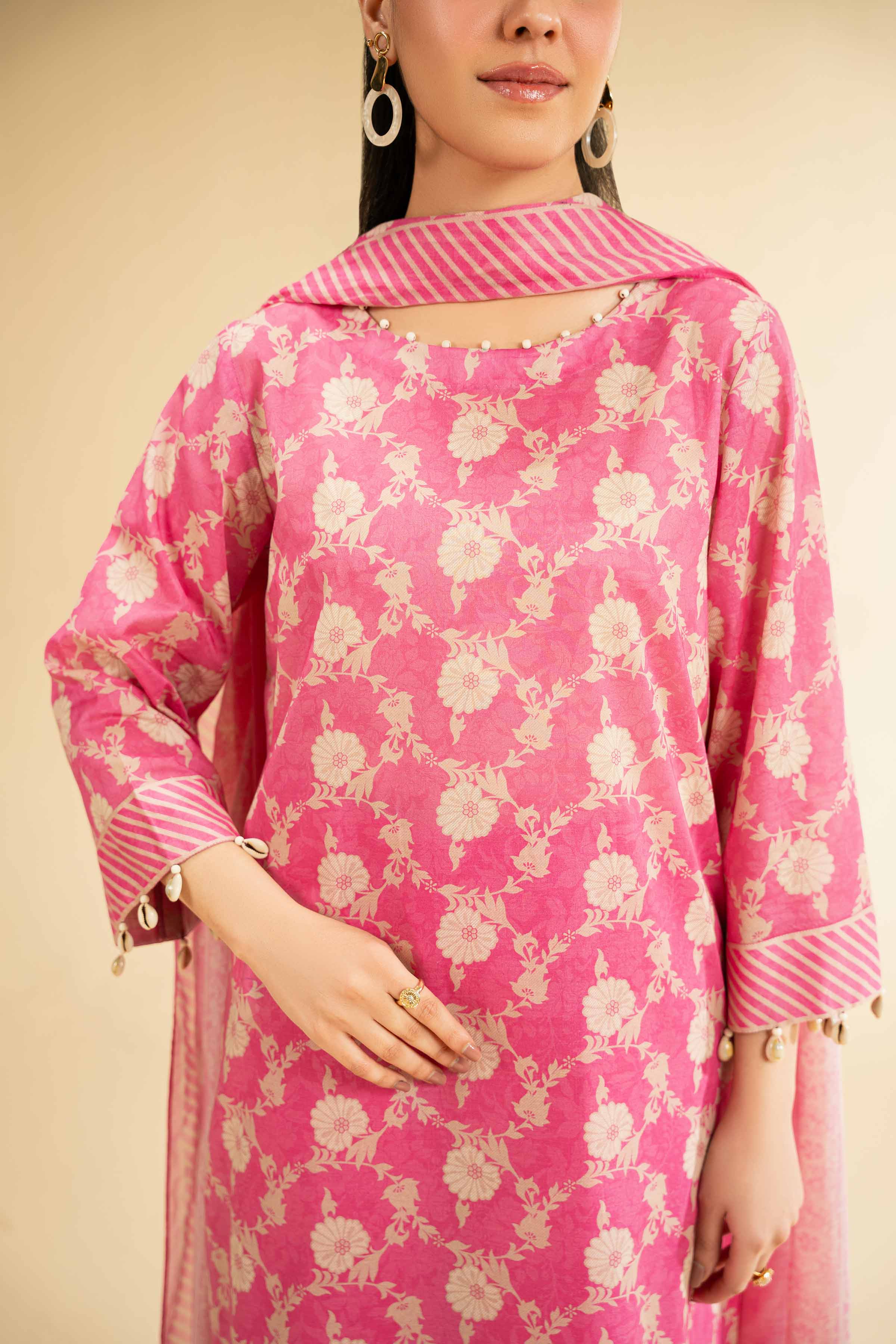 2 Piece - Printed Suit - 42501690 for Women - Unstitched Collection | Nishat | Shop Online