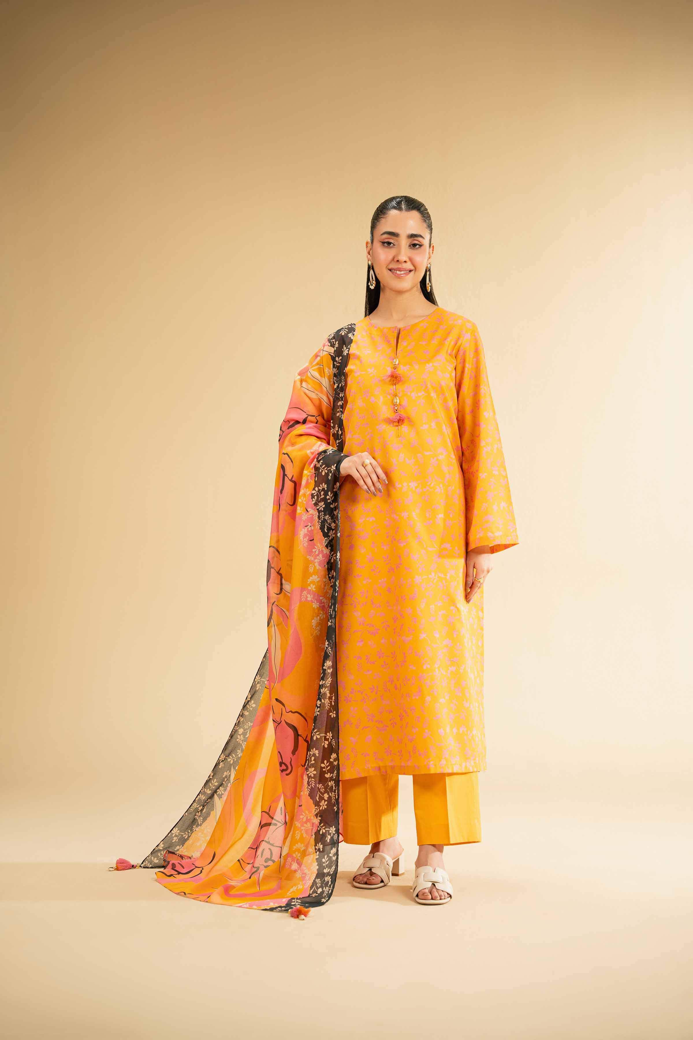 2 Piece - Printed Suit - 42501698 for Women - Unstitched Collection | Nishat | Shop Online