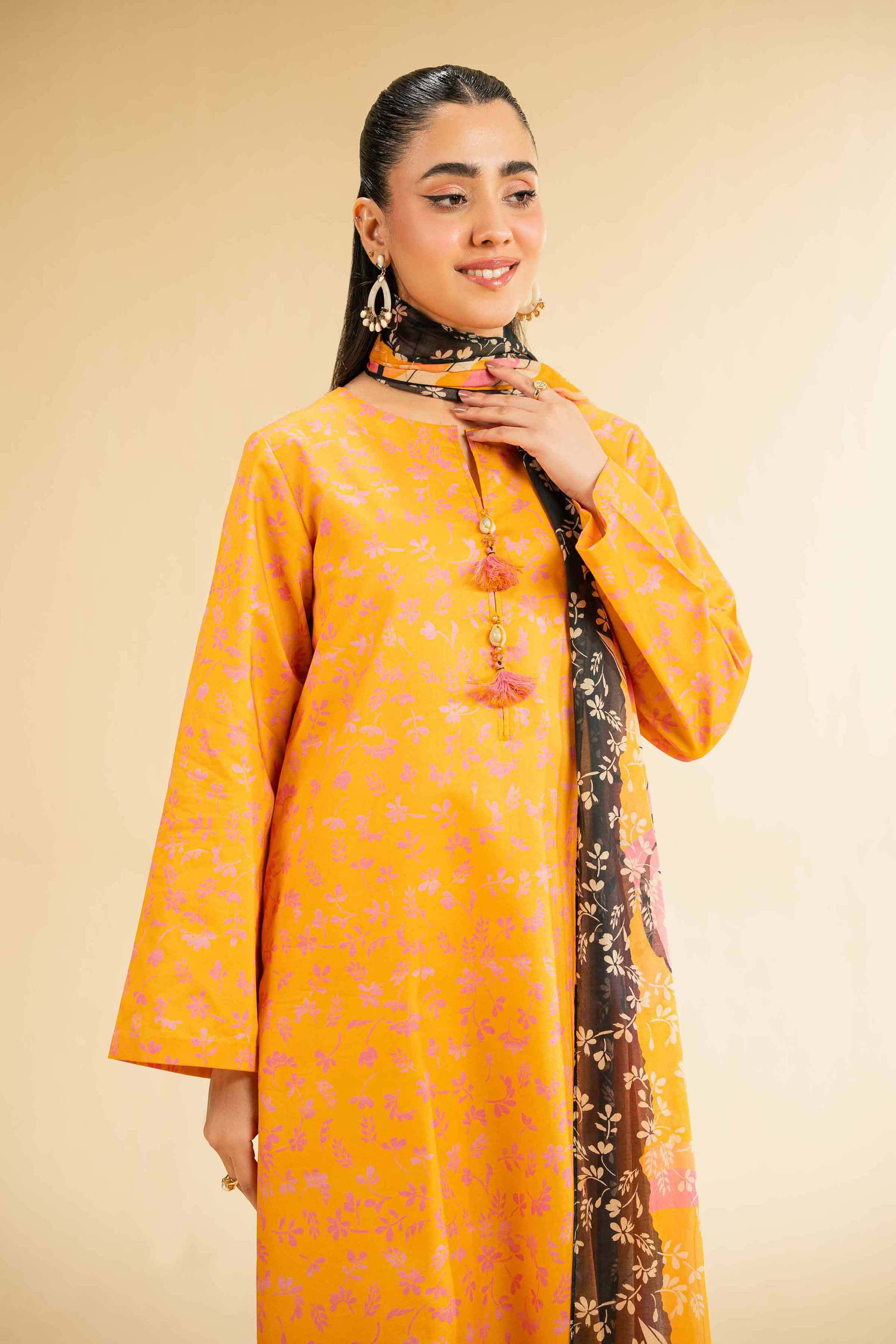 2 Piece - Printed Suit - 42501698 for Women - Unstitched Collection | Nishat | Shop Online
