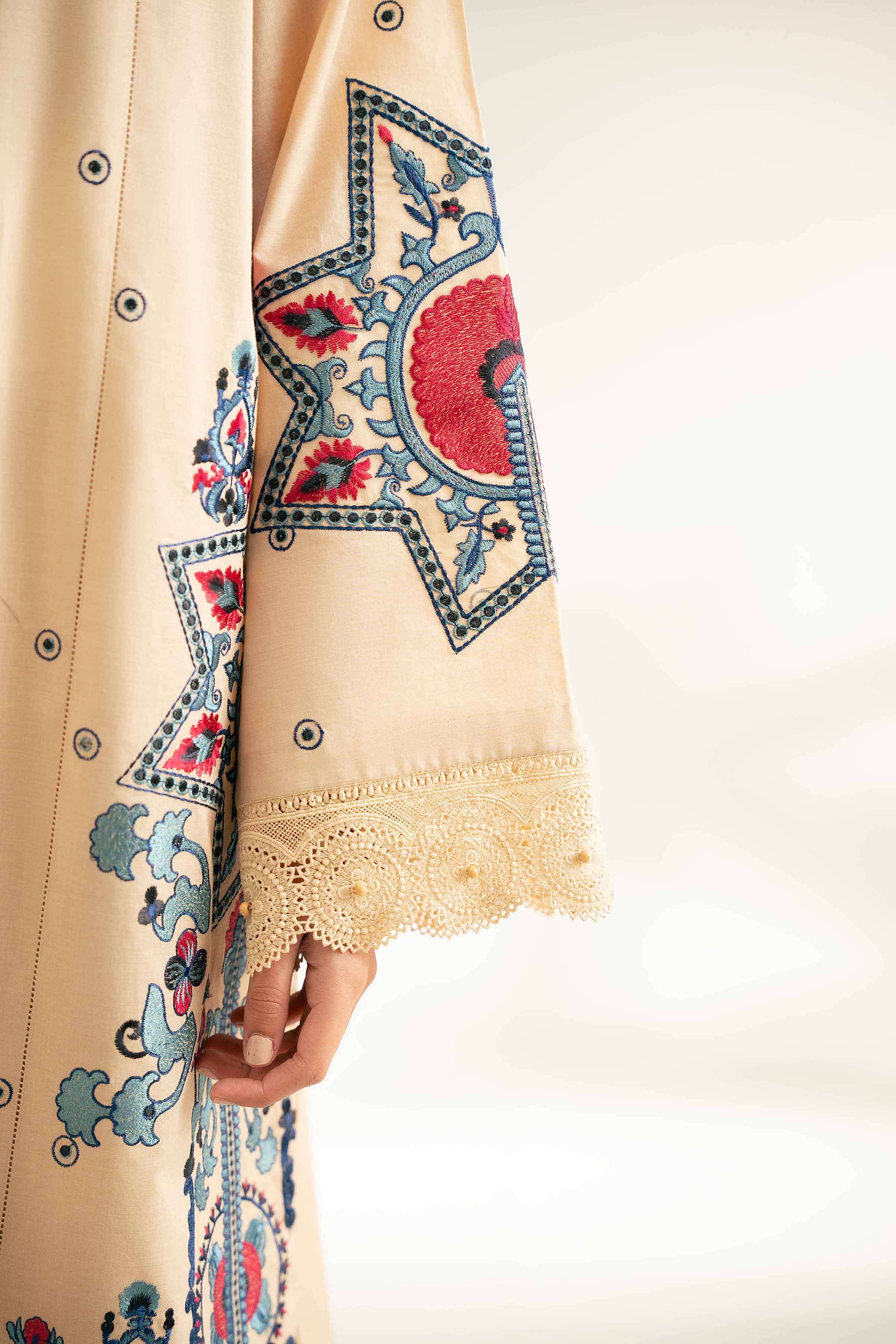 3 Piece - Digital Printed Embroidered Suit - 42501713 for Women - Unstitched Collection | Nishat | Shop Online