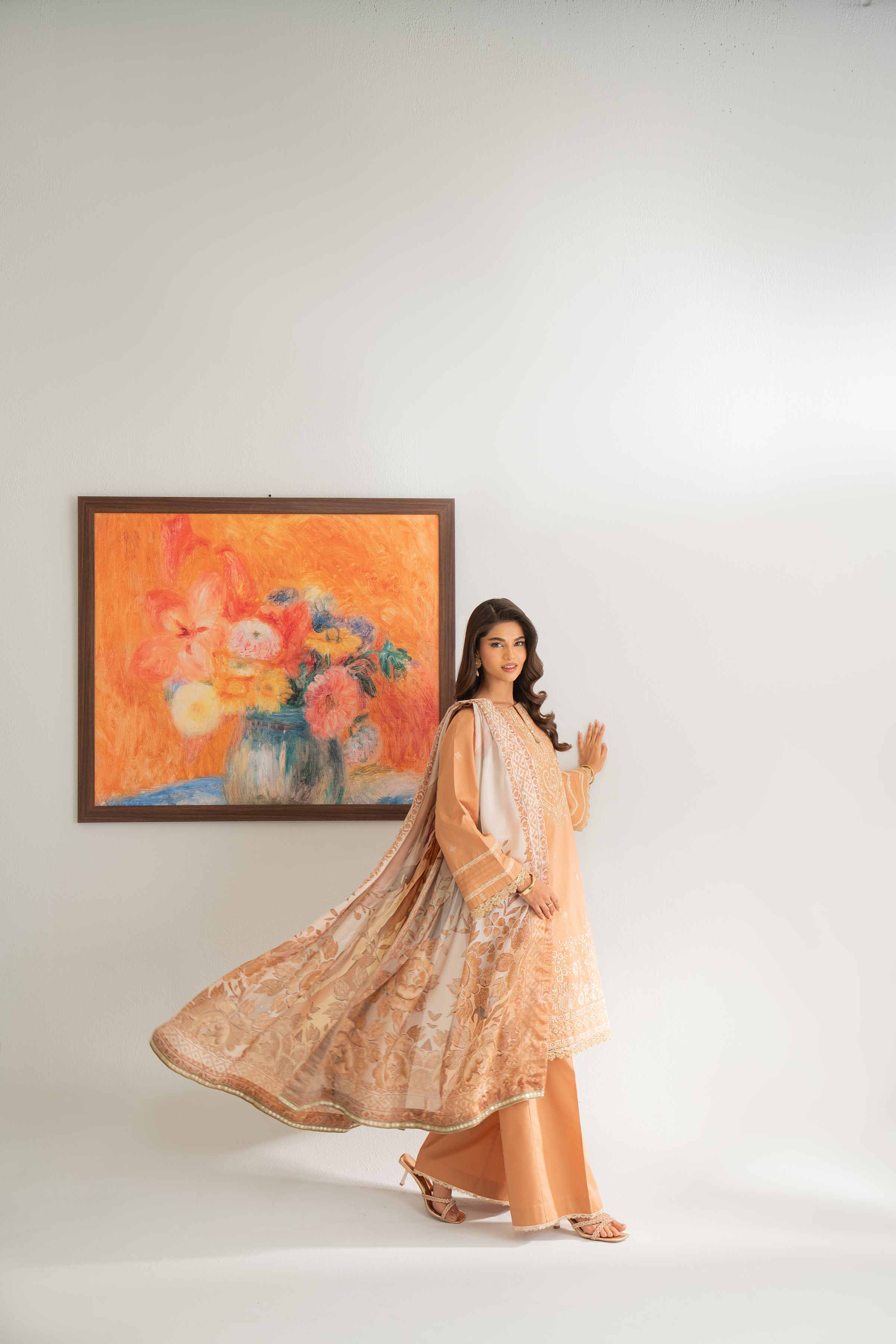 3 Piece - Digital Printed Embroidered Suit - 42501717 for Women - Unstitched Collection | Nishat | Shop Online