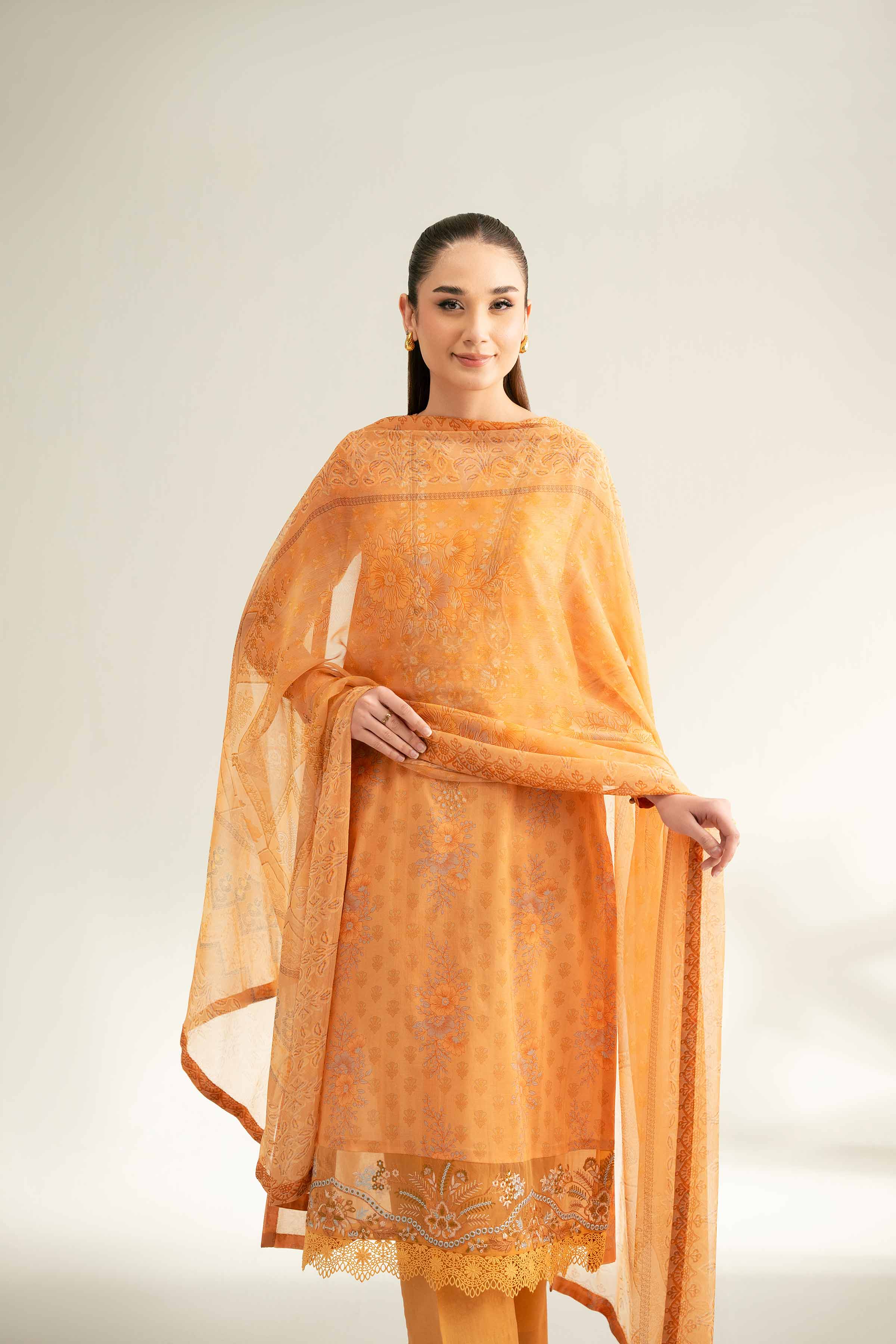 2 Piece - Digital Printed Embroidered Suit - 42501719 for Women - Unstitched Collection | Nishat | Shop Online