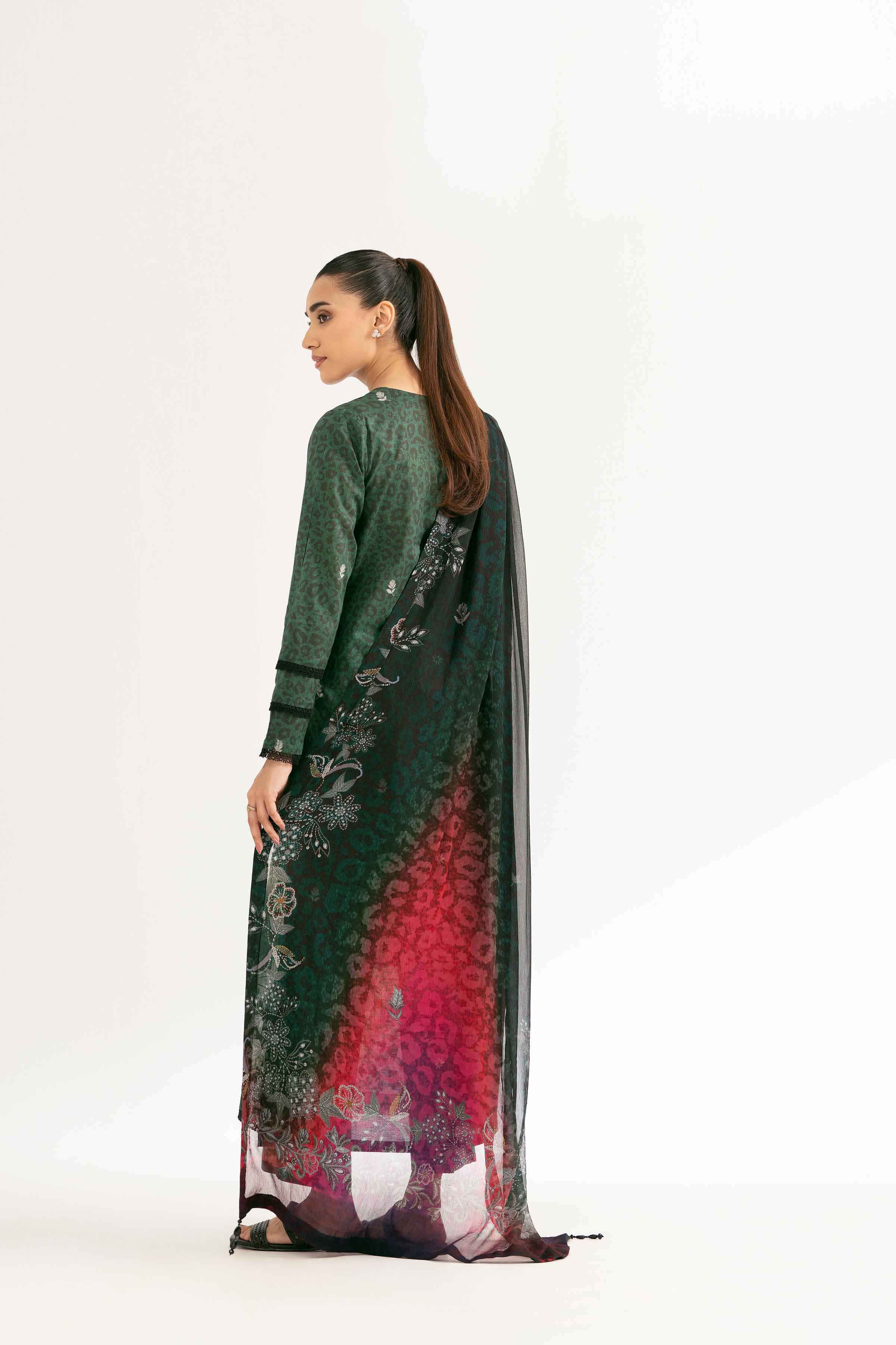 2 Piece - Digital Printed Embroidered Suit - 42501725 for Women - Unstitched Collection | Nishat | Shop Online