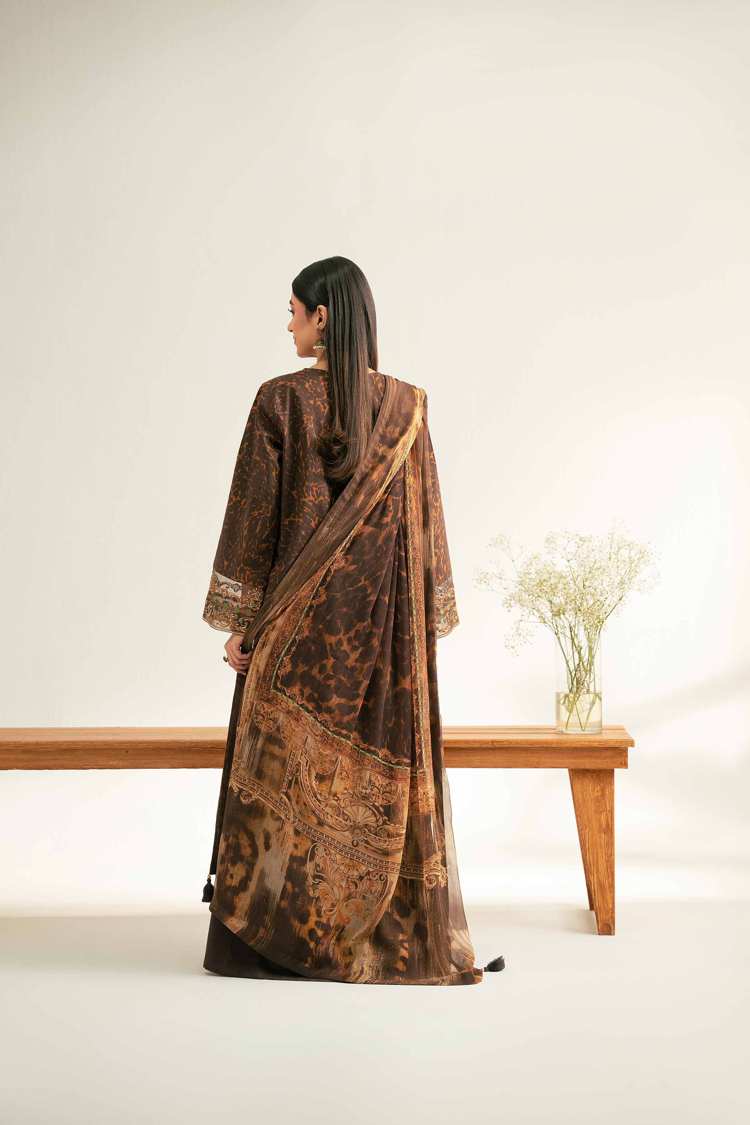 2 Piece - Digital Printed Embroidered Suit - 42501728 for Women - Unstitched Collection | Nishat | Shop Online