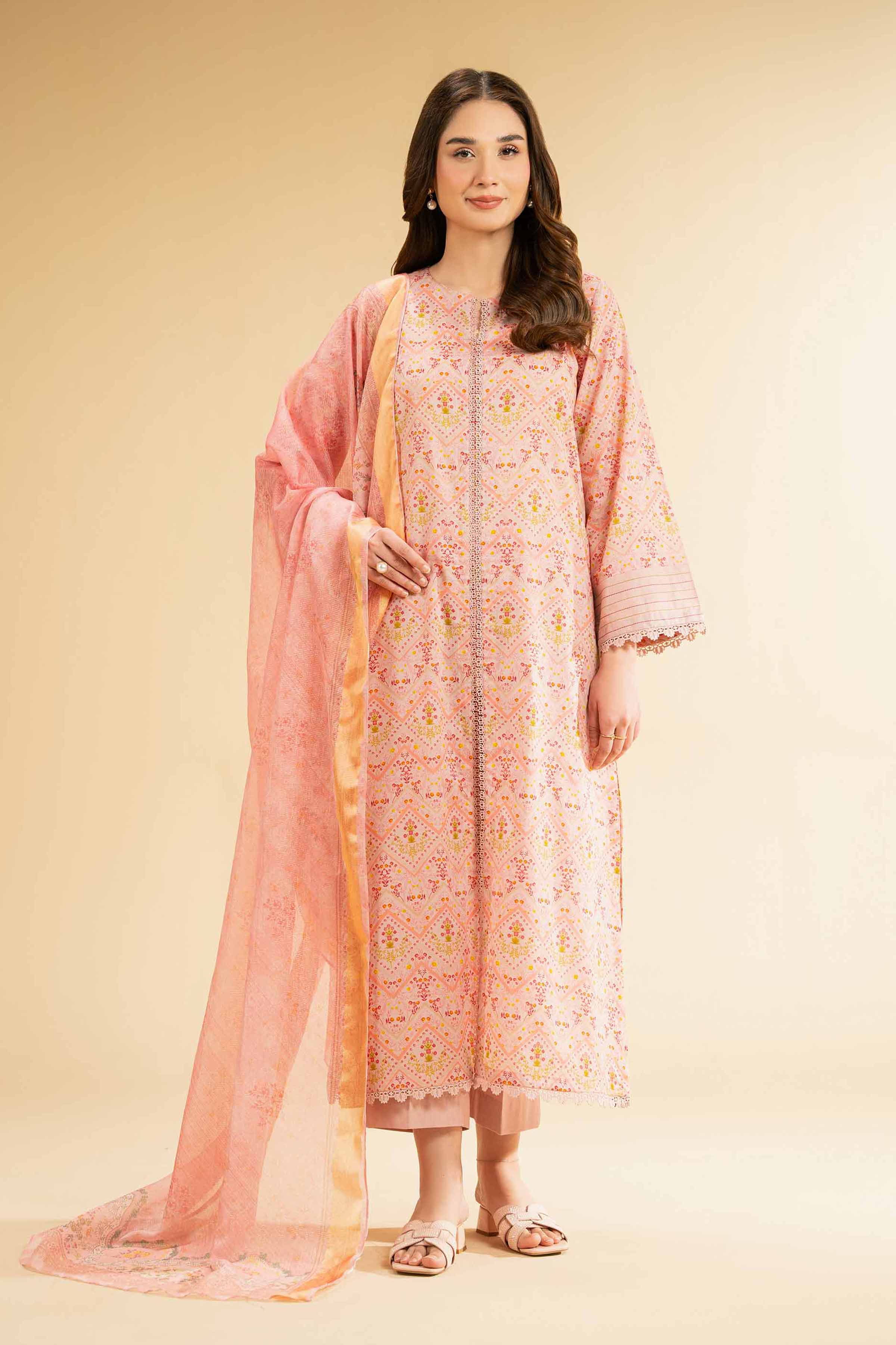 2 Piece - Digital Printed Suit - 42501739 for Women - Unstitched Collection | Nishat | Shop Online