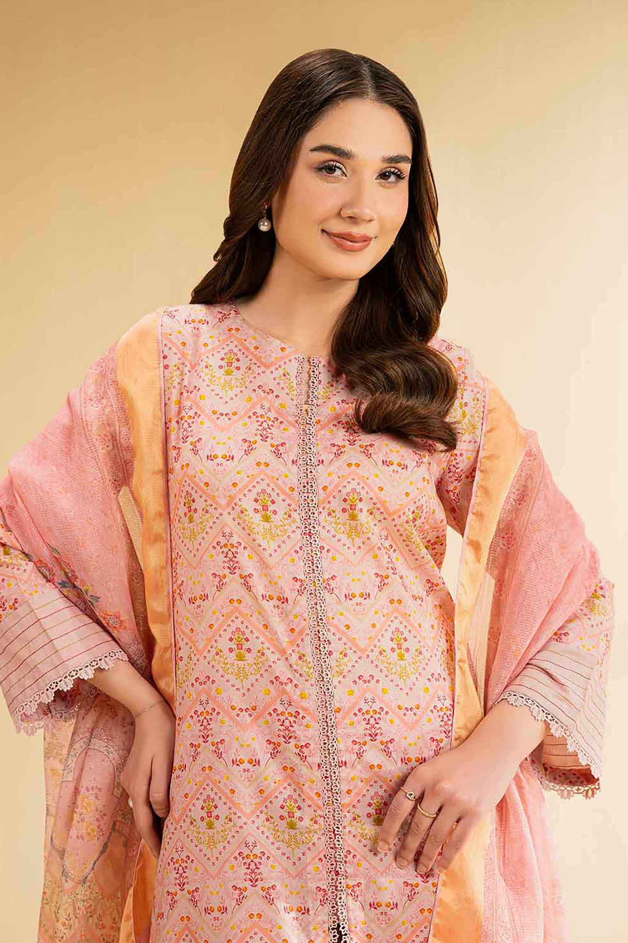 2 Piece - Digital Printed Suit - 42501739 for Women - Unstitched Collection | Nishat | Shop Online