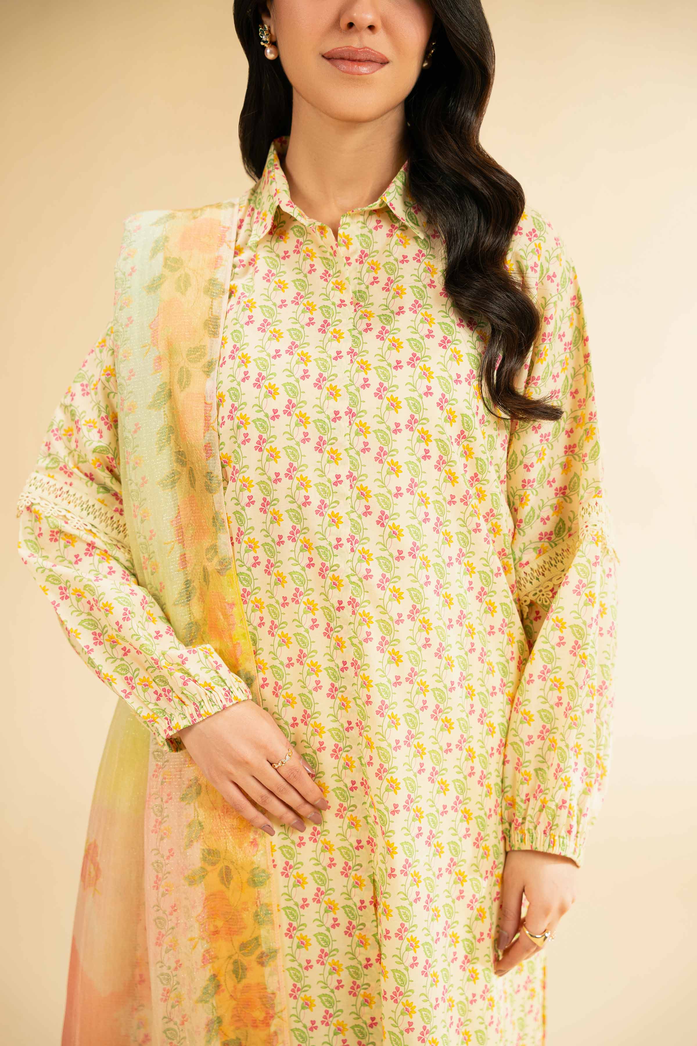 2 Piece - Digital Printed Suit - 42501741 for Women - Unstitched Collection | Nishat | Shop Online