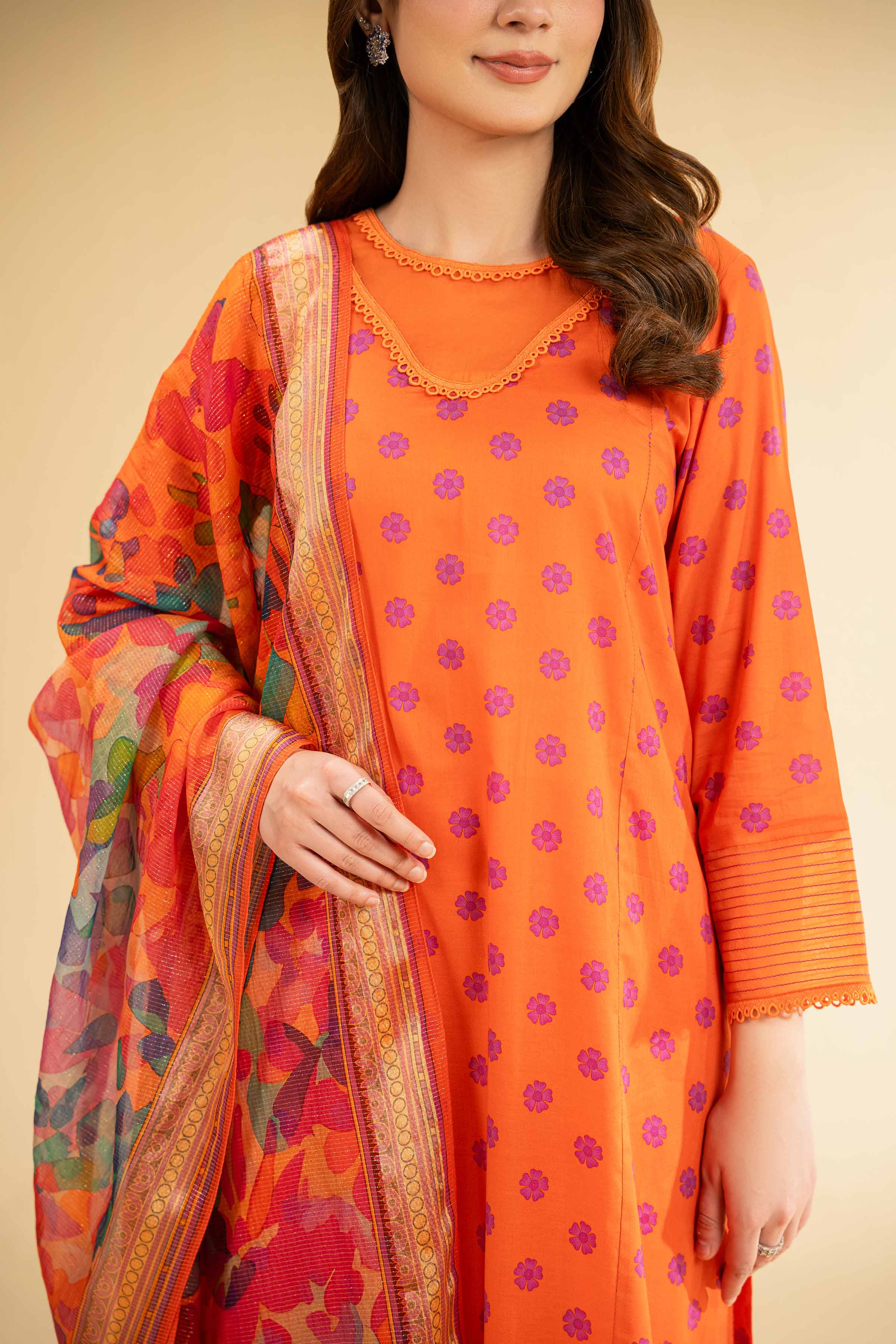 2 Piece - Digital Printed Suit - 42501743 for Women - Unstitched Collection | Nishat | Shop Online