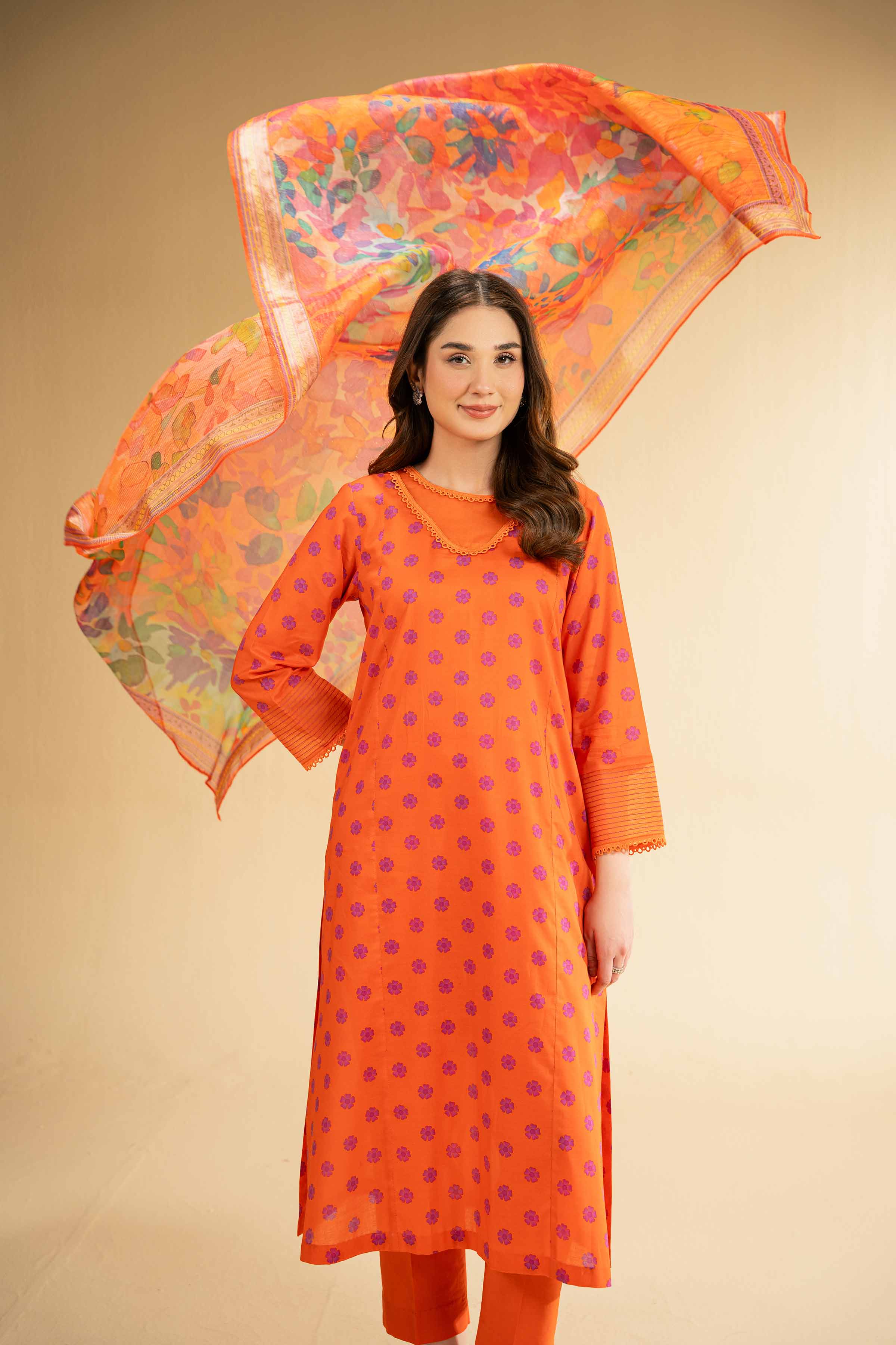 2 Piece - Digital Printed Suit - 42501743 for Women - Unstitched Collection | Nishat | Shop Online