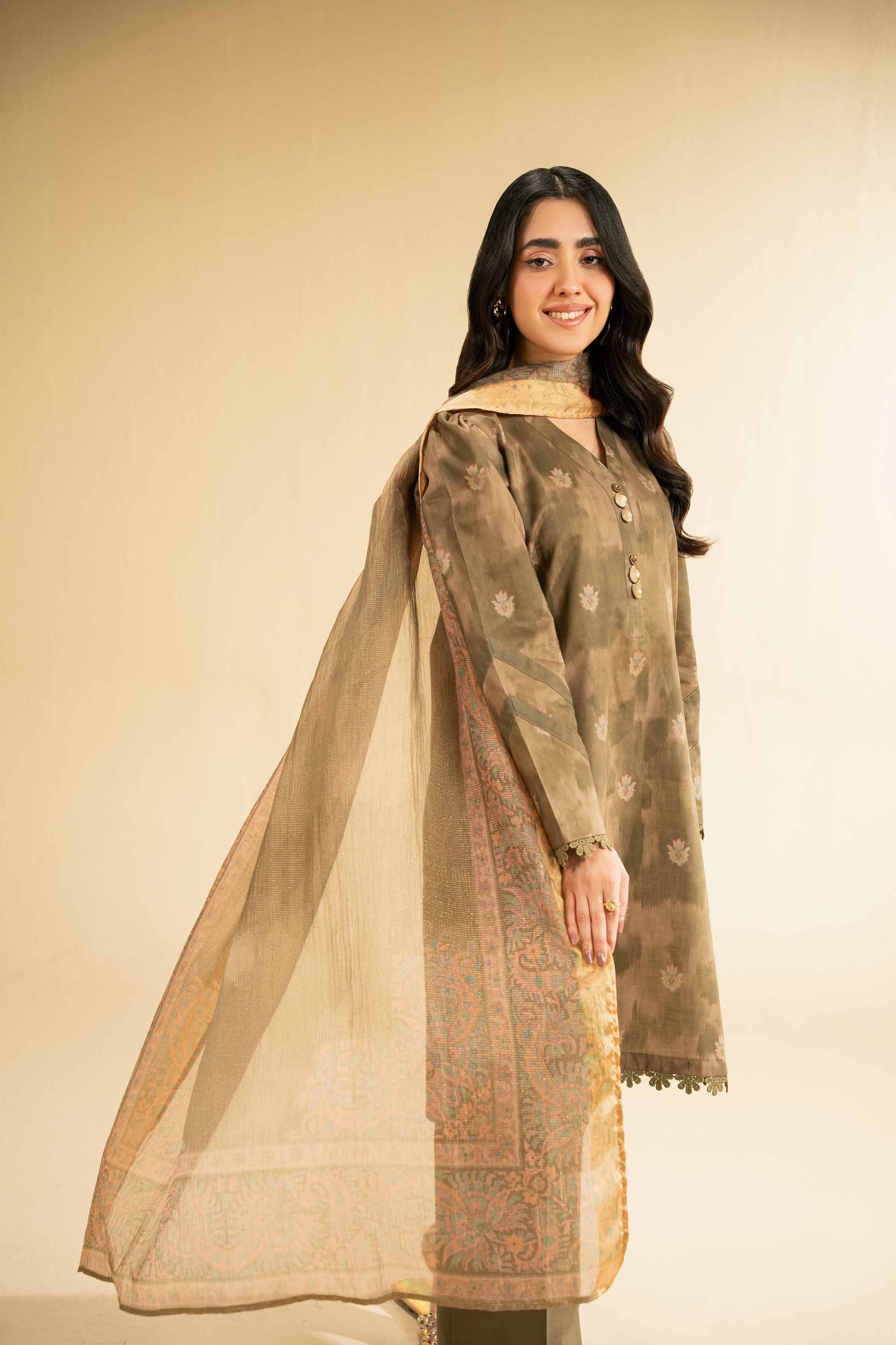 2 Piece - Digital Printed Suit - 42501746 for Women - Unstitched Collection | Nishat | Shop Online