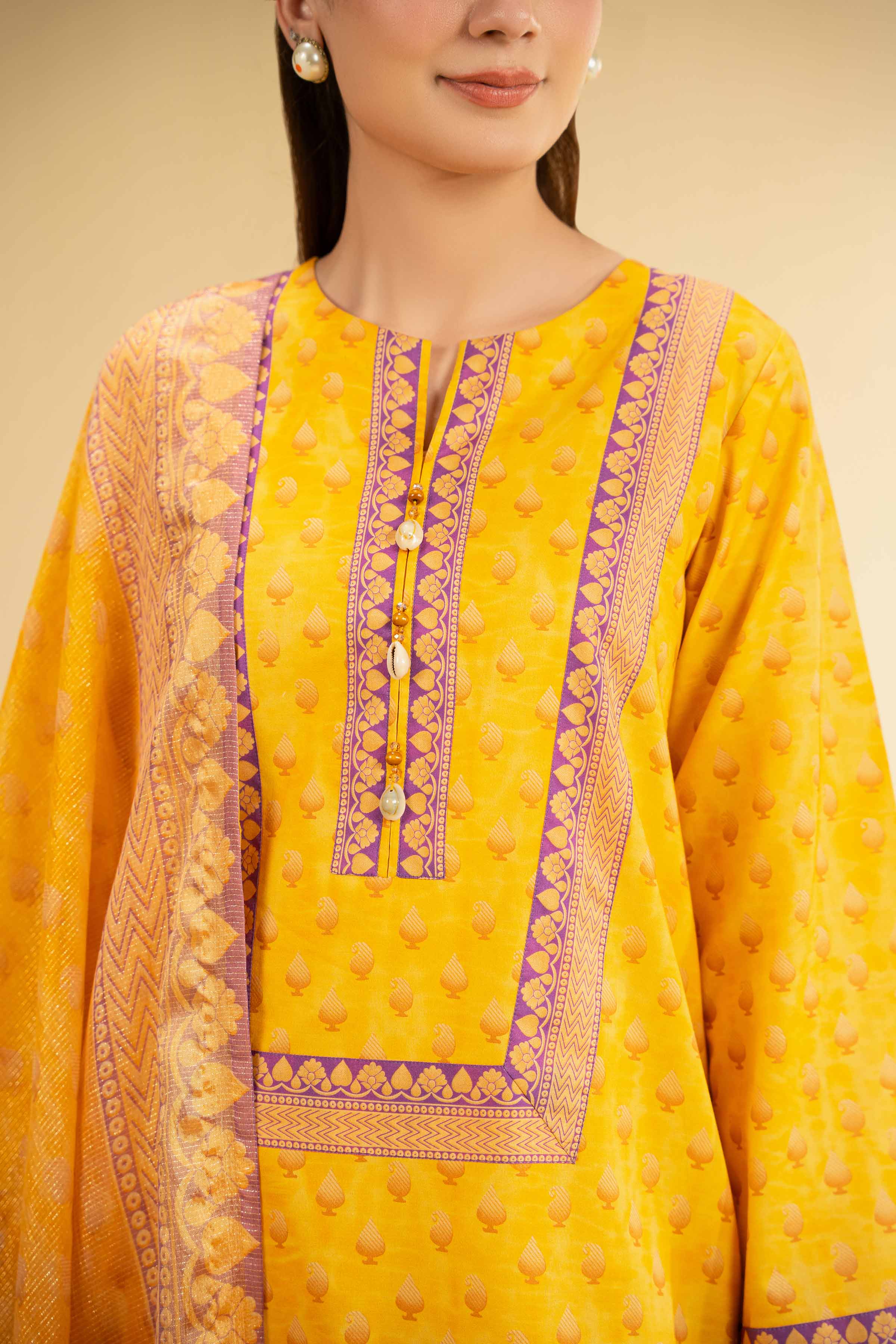 2 Piece - Digital Printed Suit - 42501748 for Women - Unstitched Collection | Nishat | Shop Online