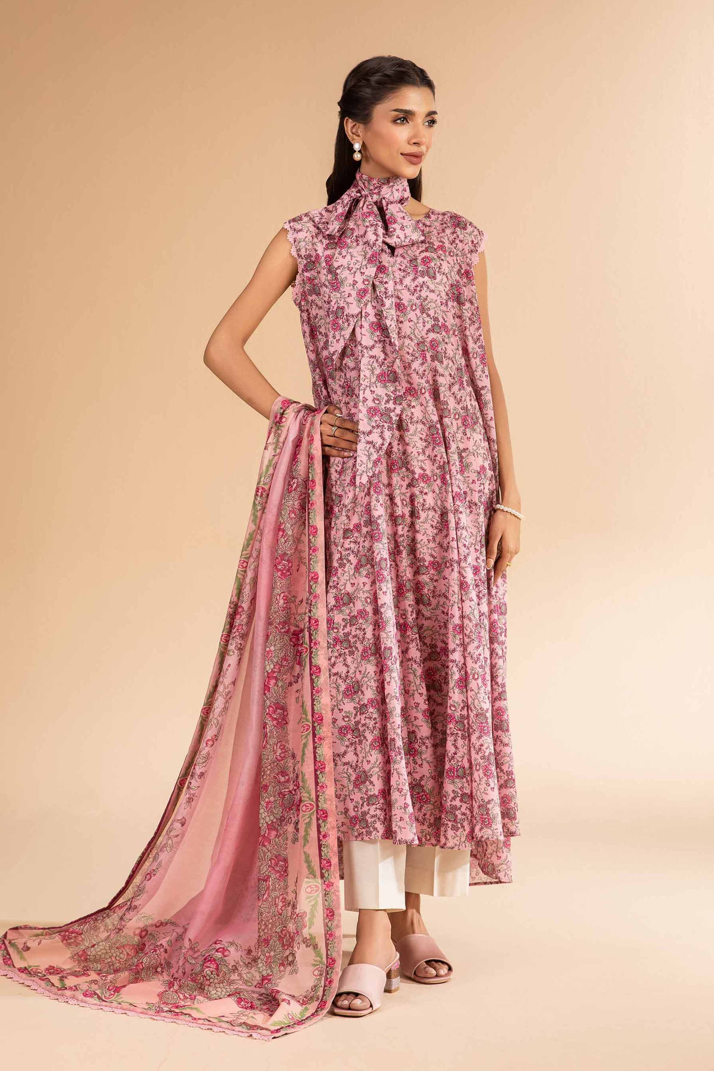 2 Piece - Digital Printed Embroidered Suit - 42501753 for Women - Unstitched Collection | Nishat | Shop Online
