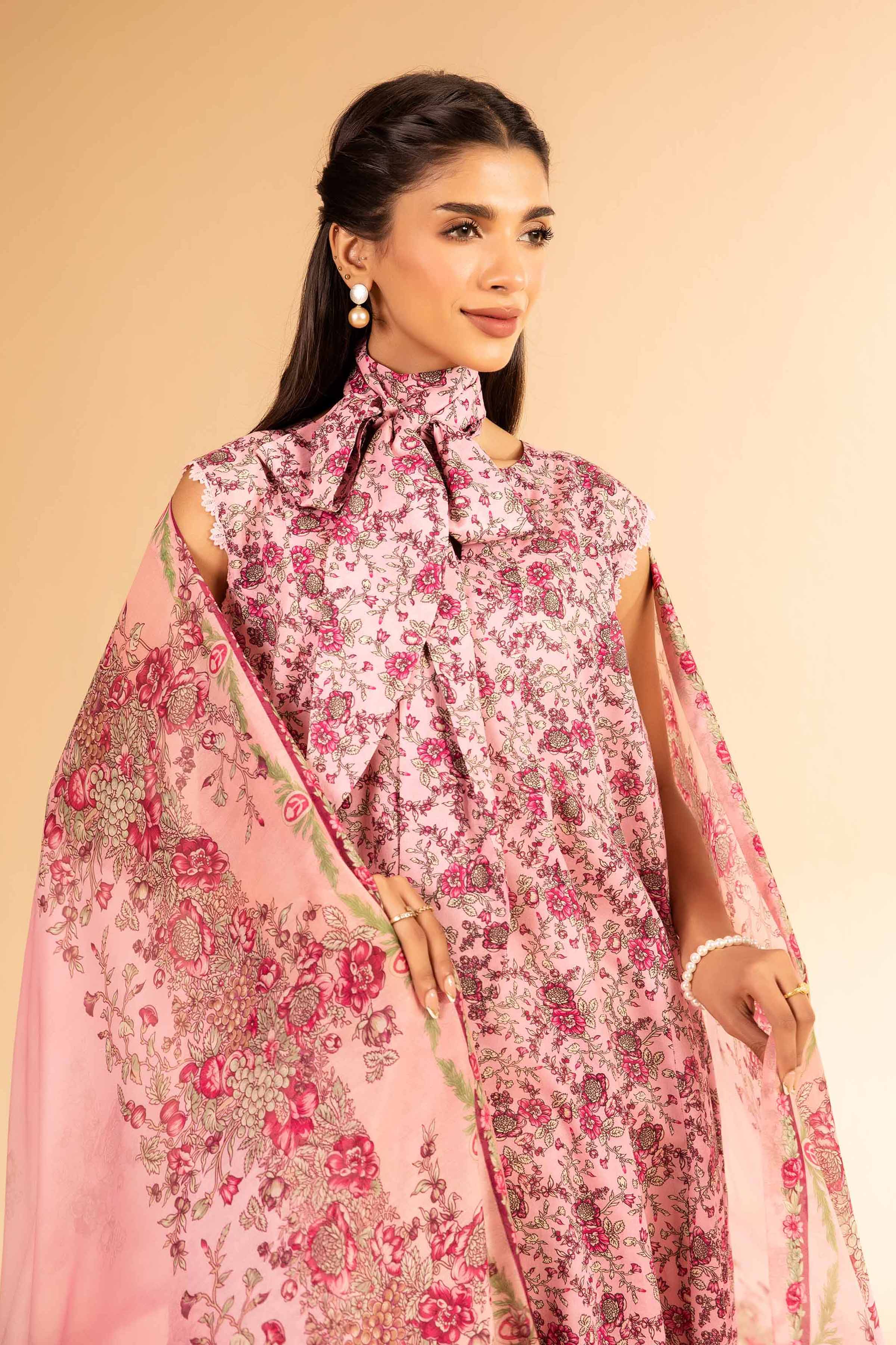 2 Piece - Digital Printed Embroidered Suit - 42501753 for Women - Unstitched Collection | Nishat | Shop Online