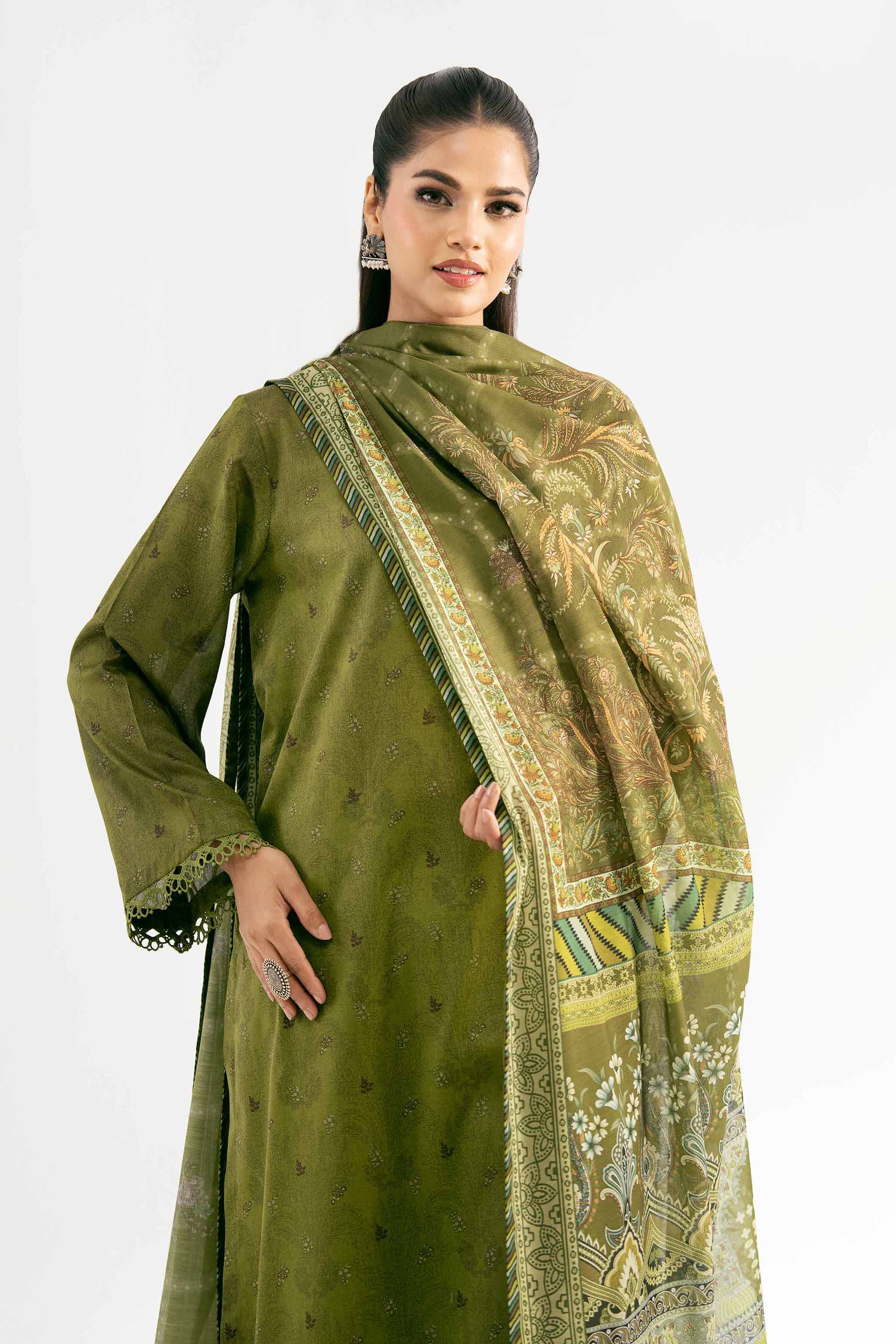 2 Piece - Digital Printed Embroidered Suit - 42501754 for Women - Unstitched Collection | Nishat | Shop Online
