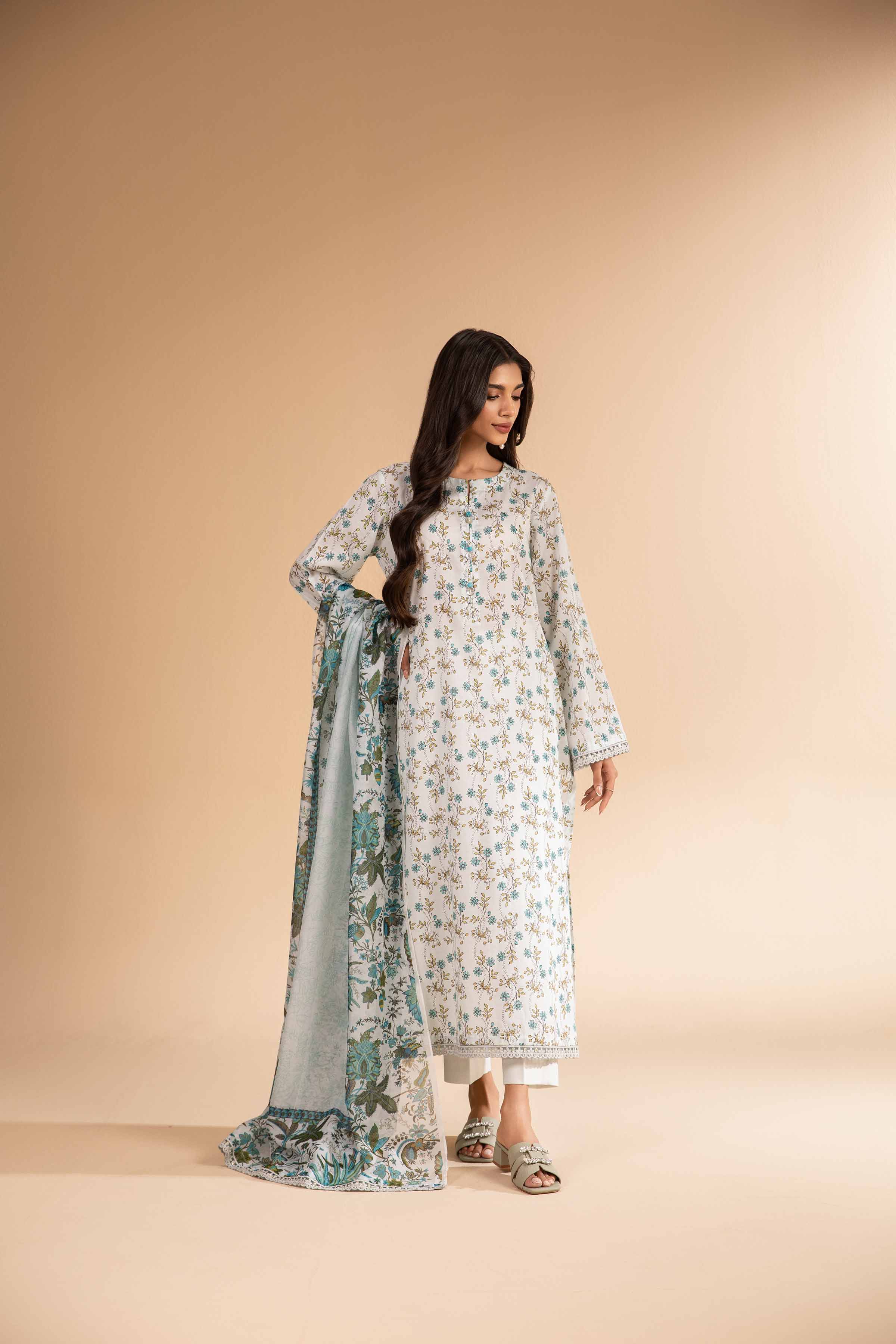 2 Piece - Digital Printed Embroidered Suit - 42501755 for Women - Unstitched Collection | Nishat | Shop Online
