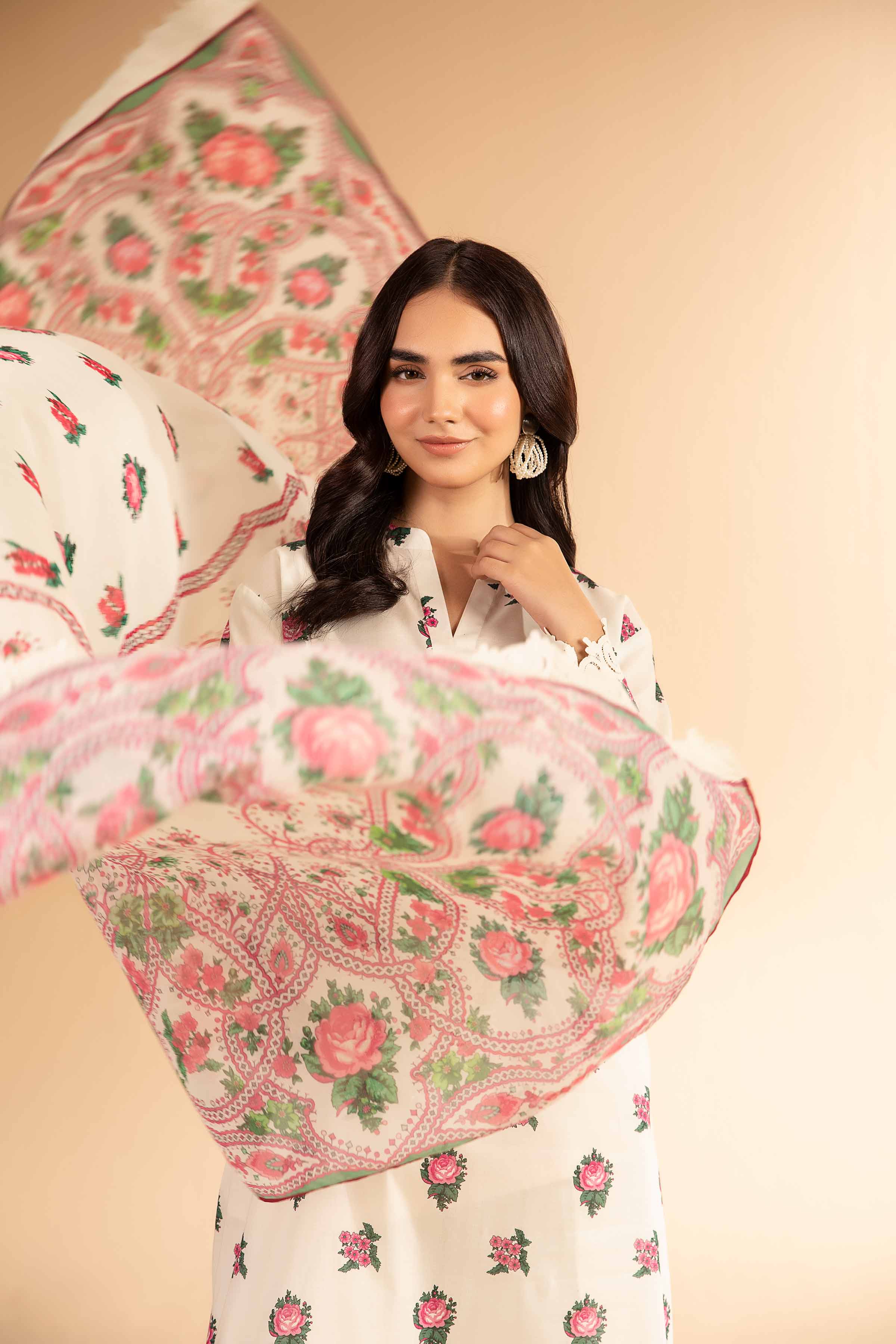 2 Piece - Digital Printed Embroidered Suit - 42501756 for Women - Unstitched Collection | Nishat | Shop Online