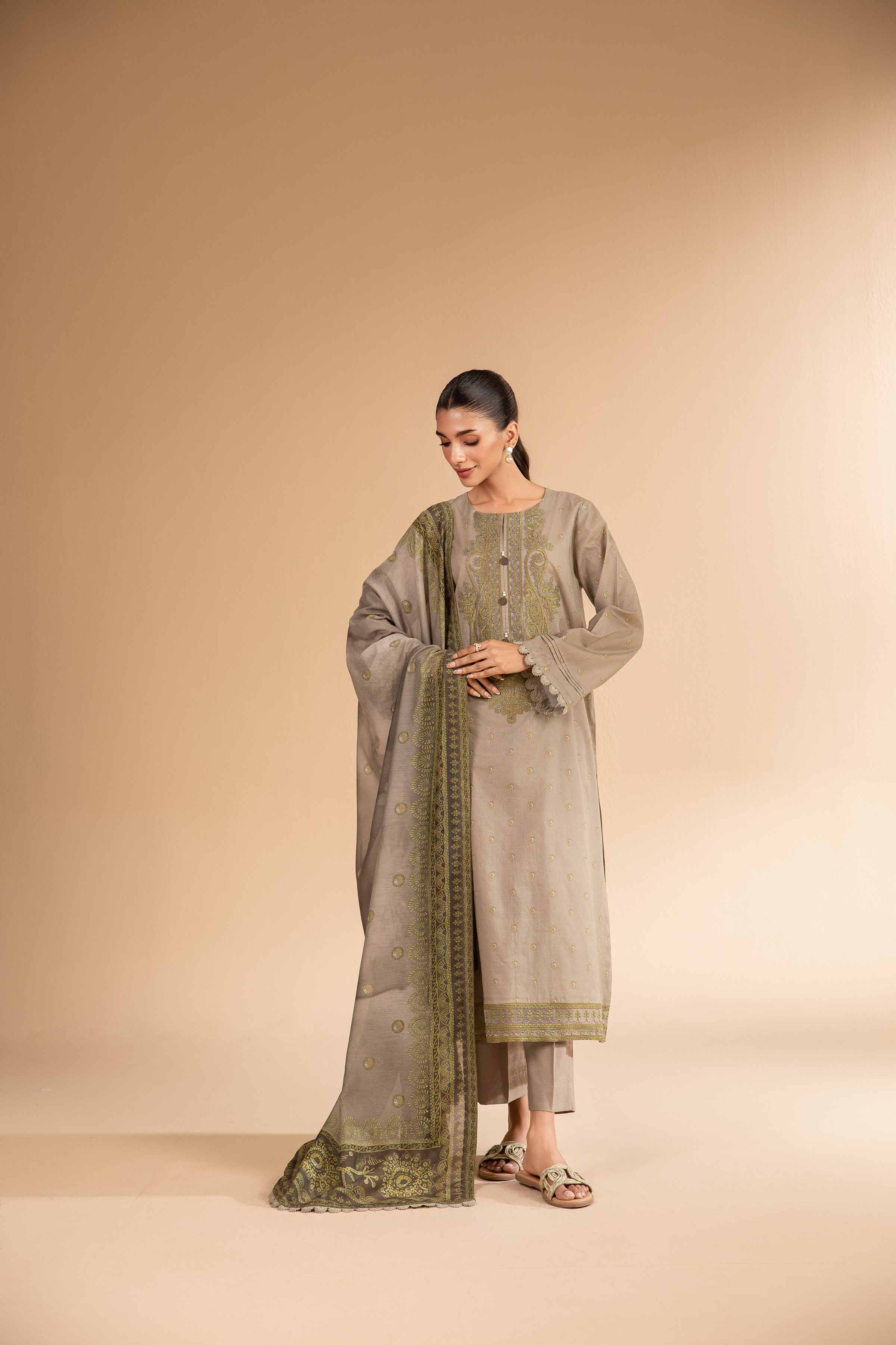 2 Piece - Digital Printed Embroidered Suit - 42501764 for Women - Unstitched Collection | Nishat | Shop Online