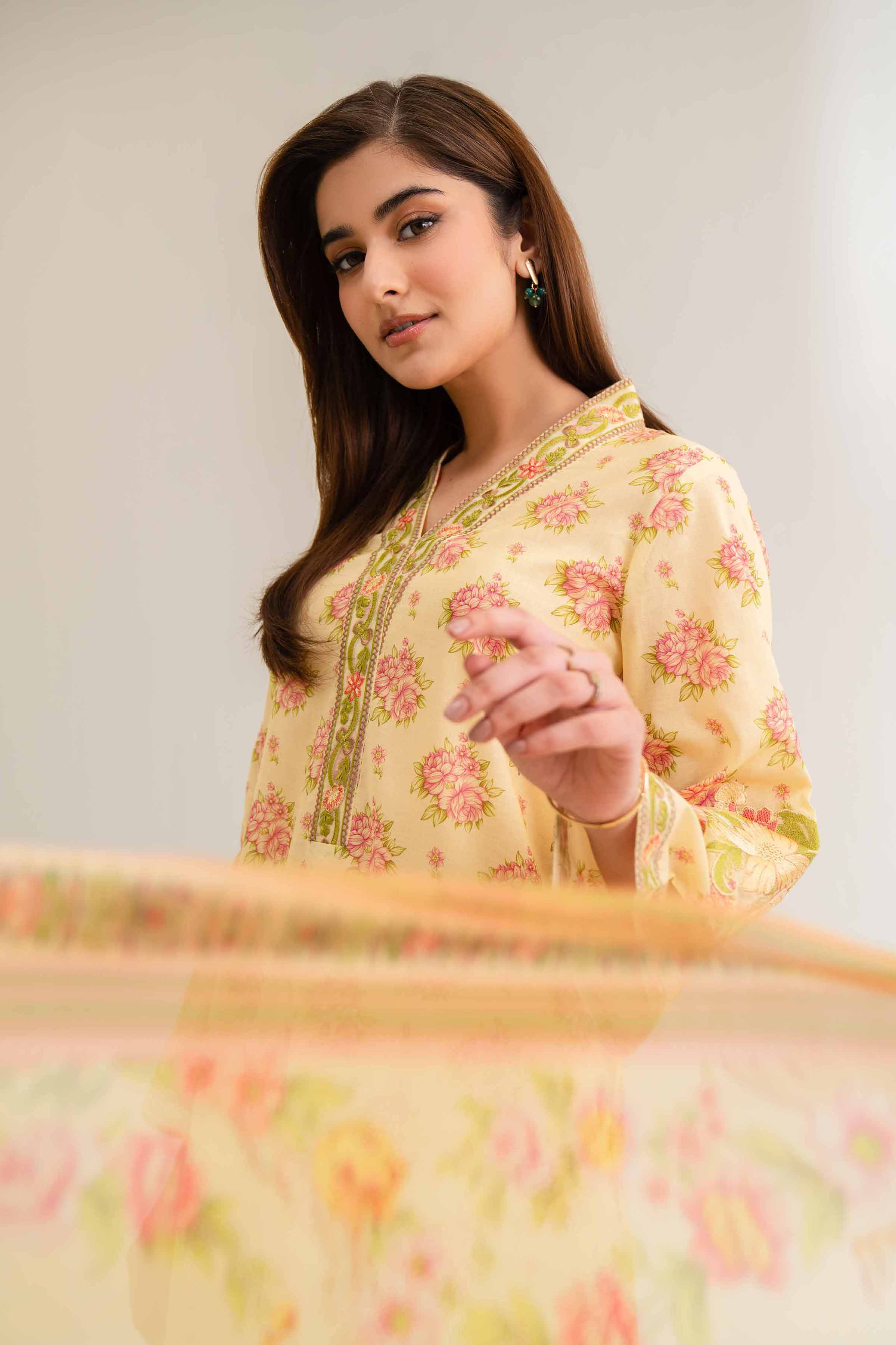 2 Piece - Digital Printed Embroidered Suit - 42501765 for Women - Unstitched Collection | Nishat | Shop Online