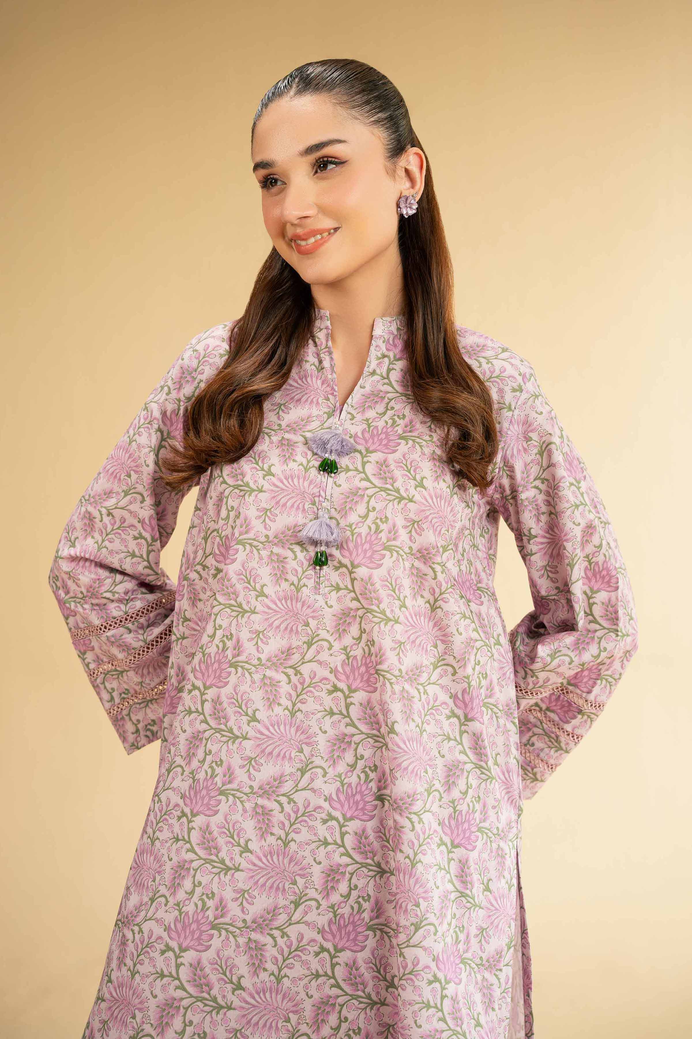 2 Piece - Digital Printed Embroidered Suit - 42501769 for Women - Unstitched Collection | Nishat | Shop Online