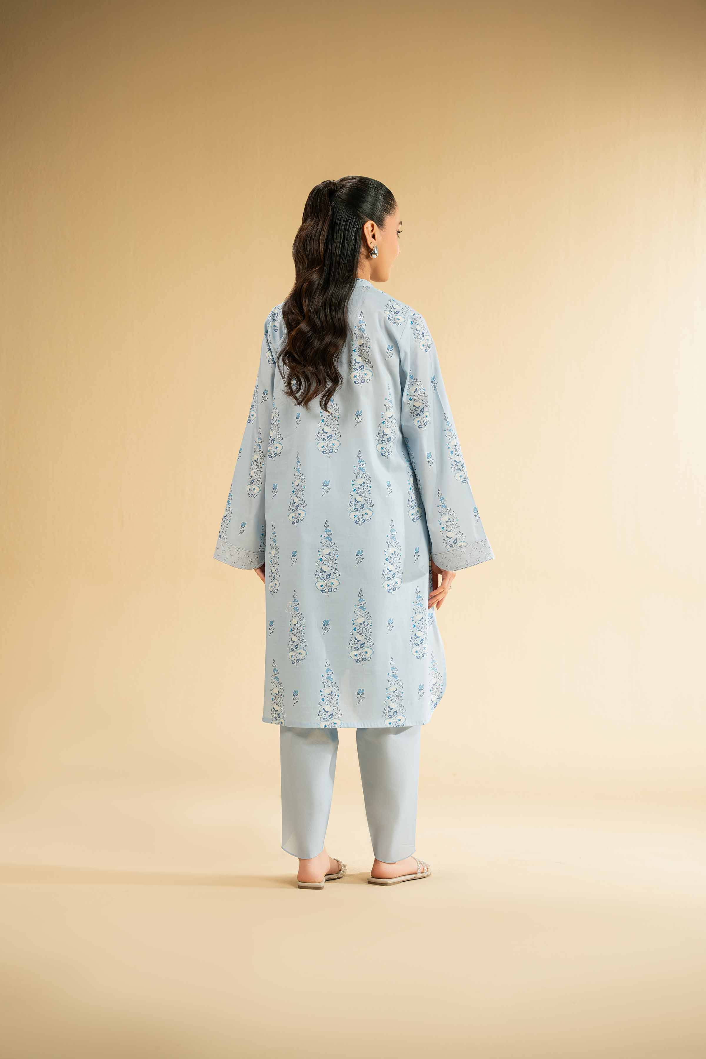 2 Piece - Digital Printed Embroidered Suit - 42501770 for Women - Unstitched Collection | Nishat | Shop Online