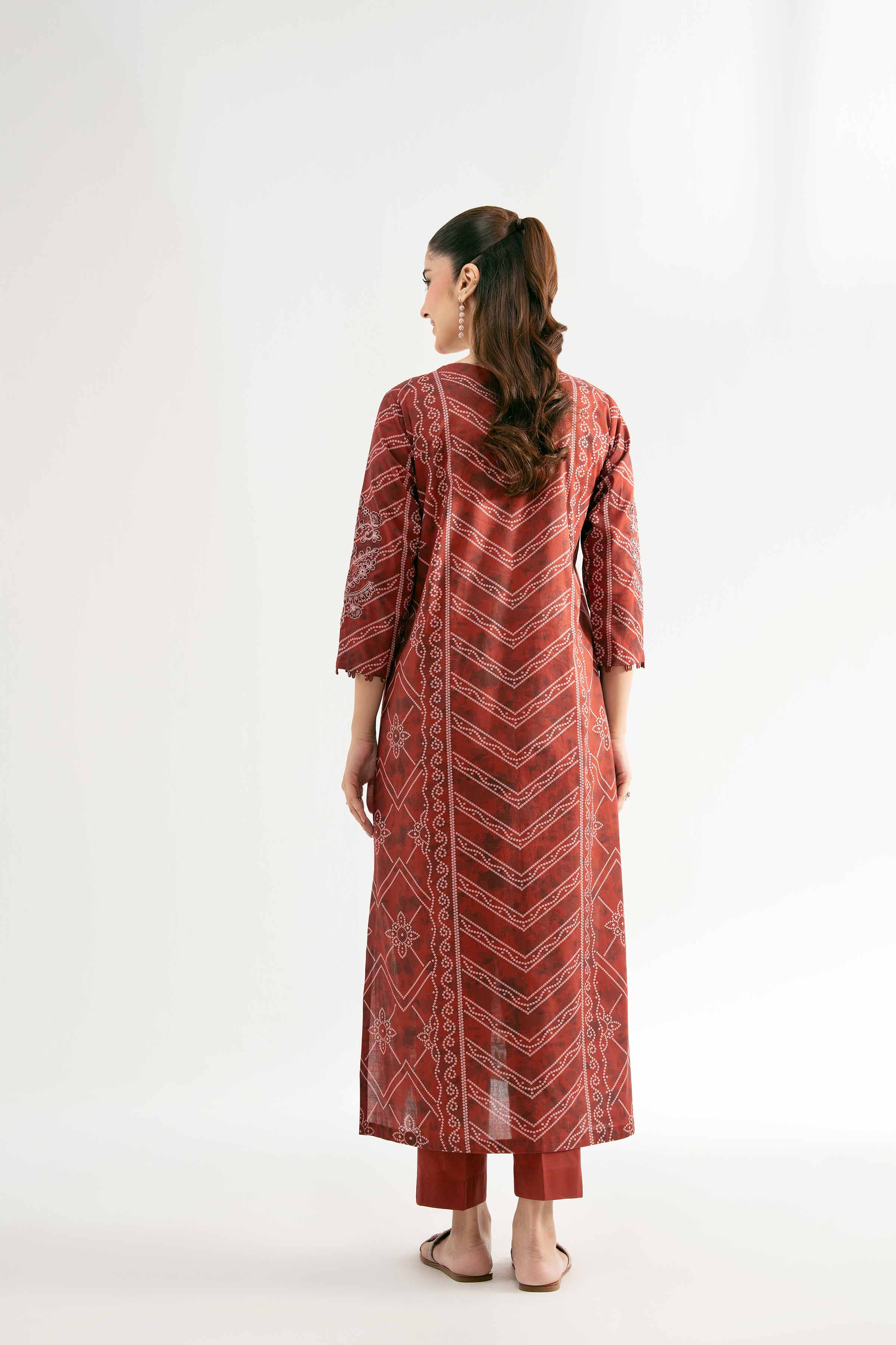 2 Piece - Digital Printed Embroidered Suit - 42501775 for Women - Unstitched Collection | Nishat | Shop Online
