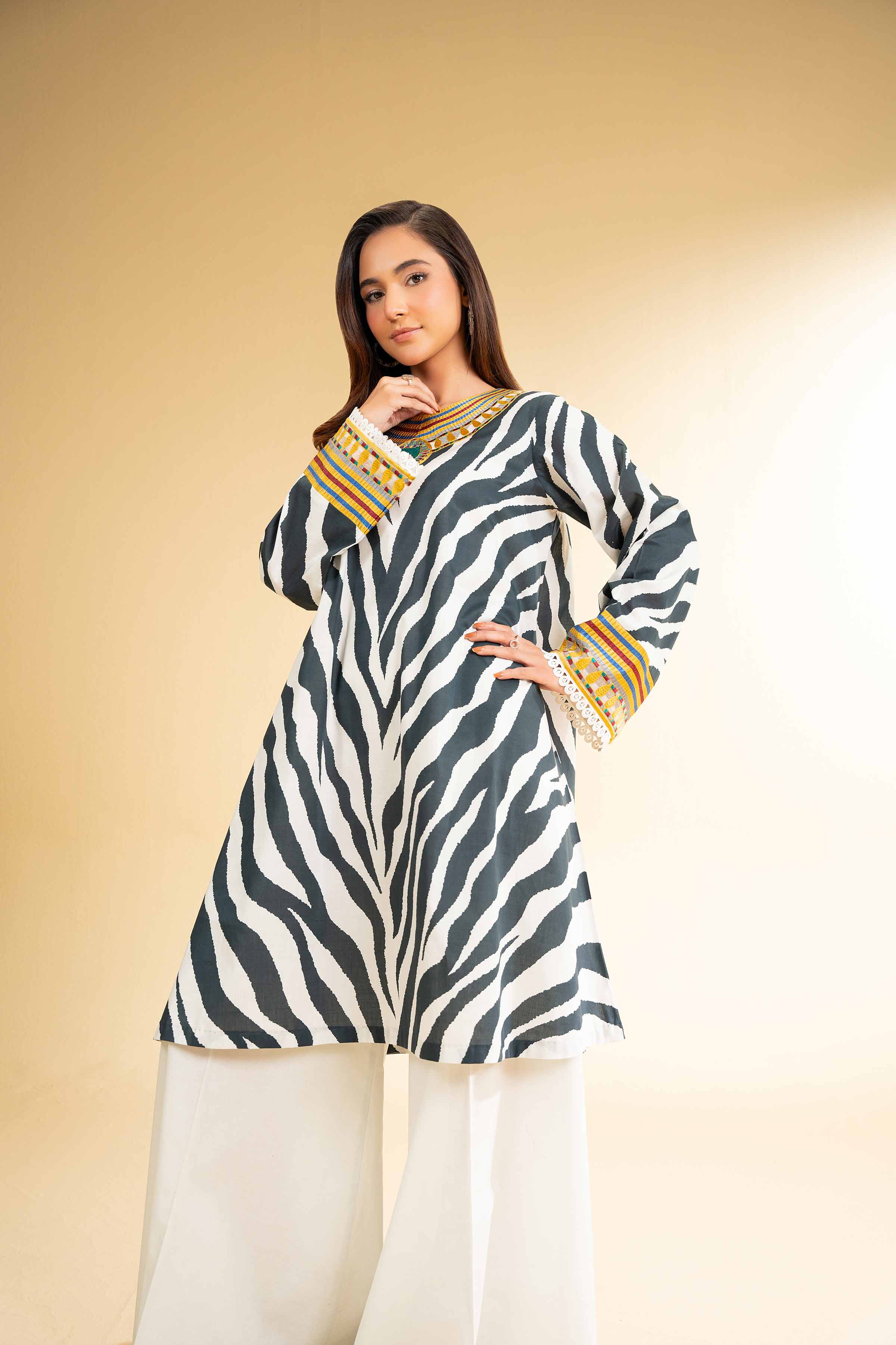 2 Piece - Digital Printed Embroidered Suit - 42501776 for Women - Unstitched Collection | Nishat | Shop Online
