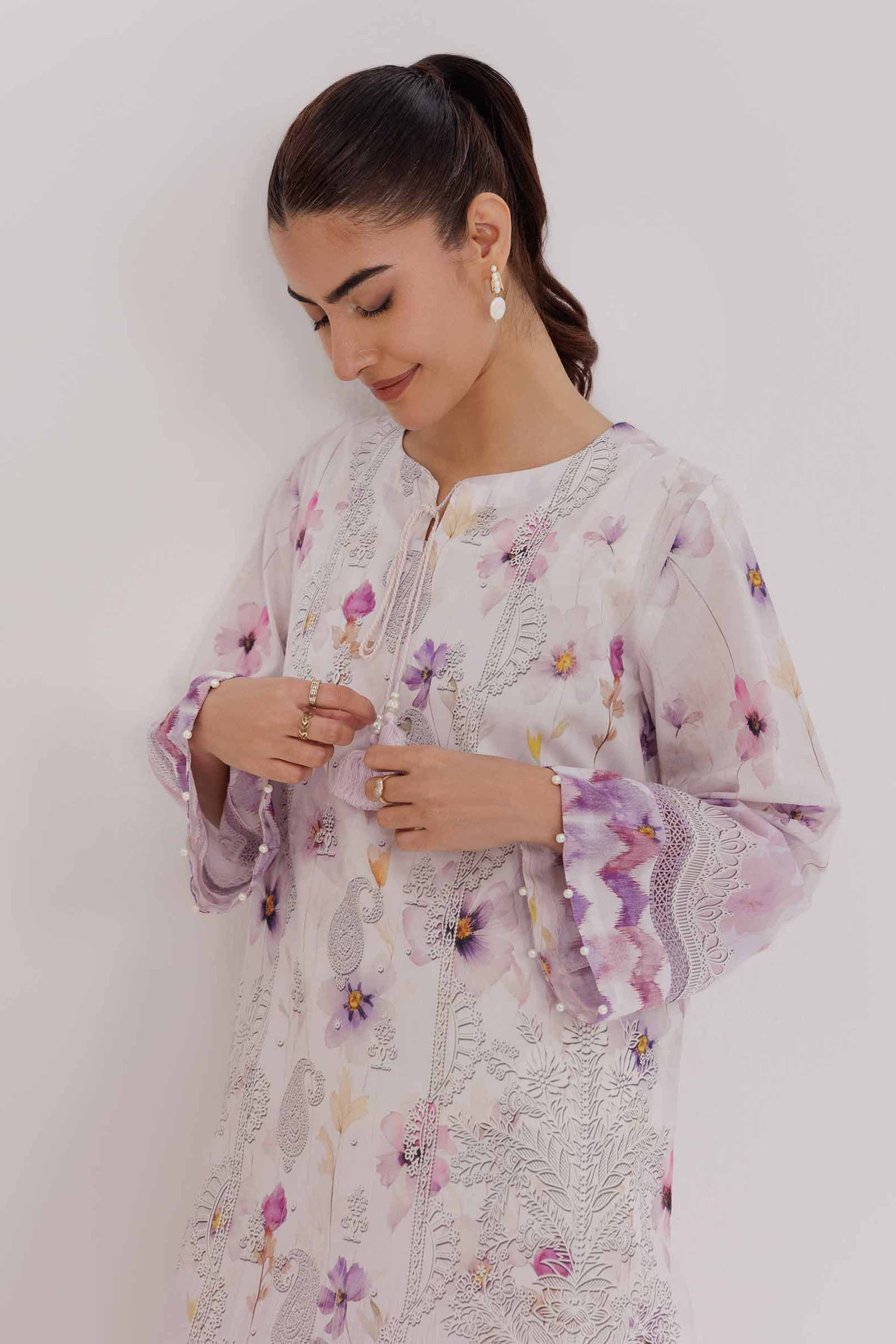 2 Piece - Digital Printed Suit - 42501787 for Women - Unstitched Collection | Nishat | Shop Online